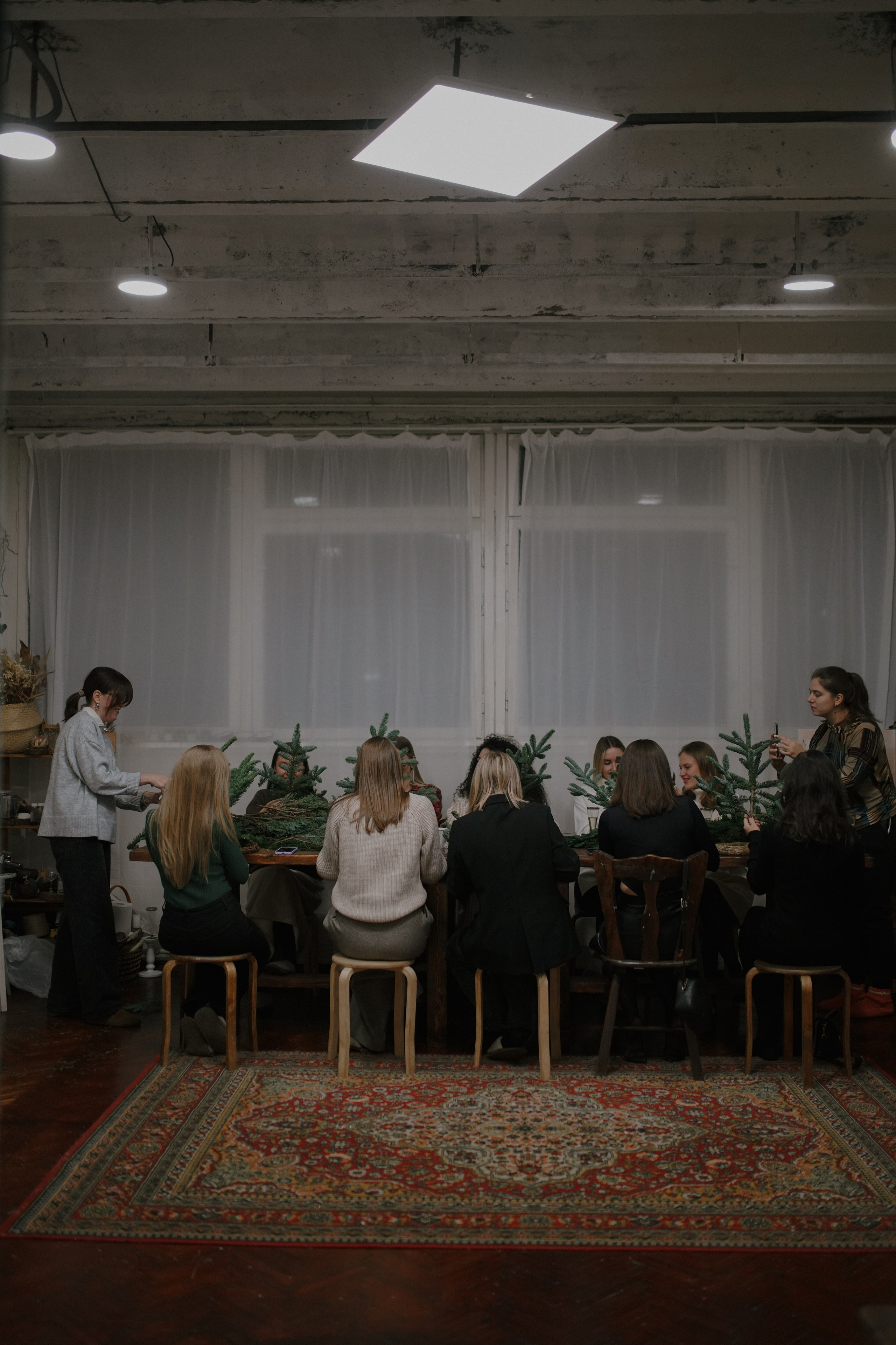 Новогодний мастер-класс. Свадебный фотограф Москва, Санкт-Петербург