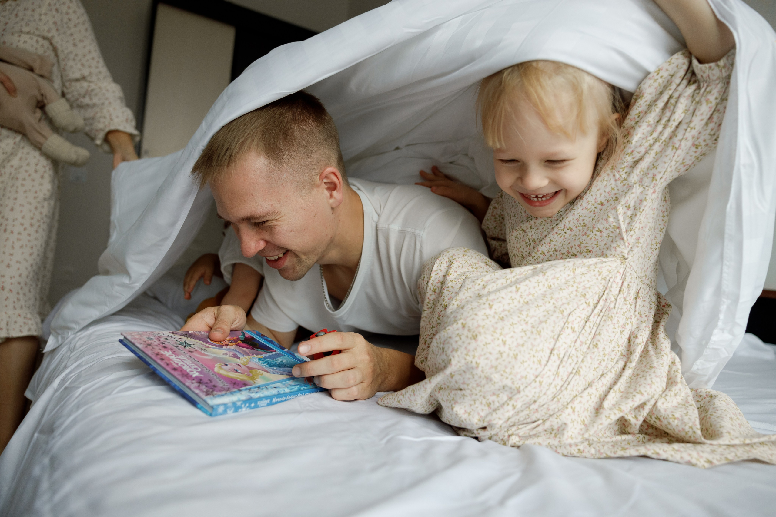 Домашняя семейная съёмка. Фотограф Москва