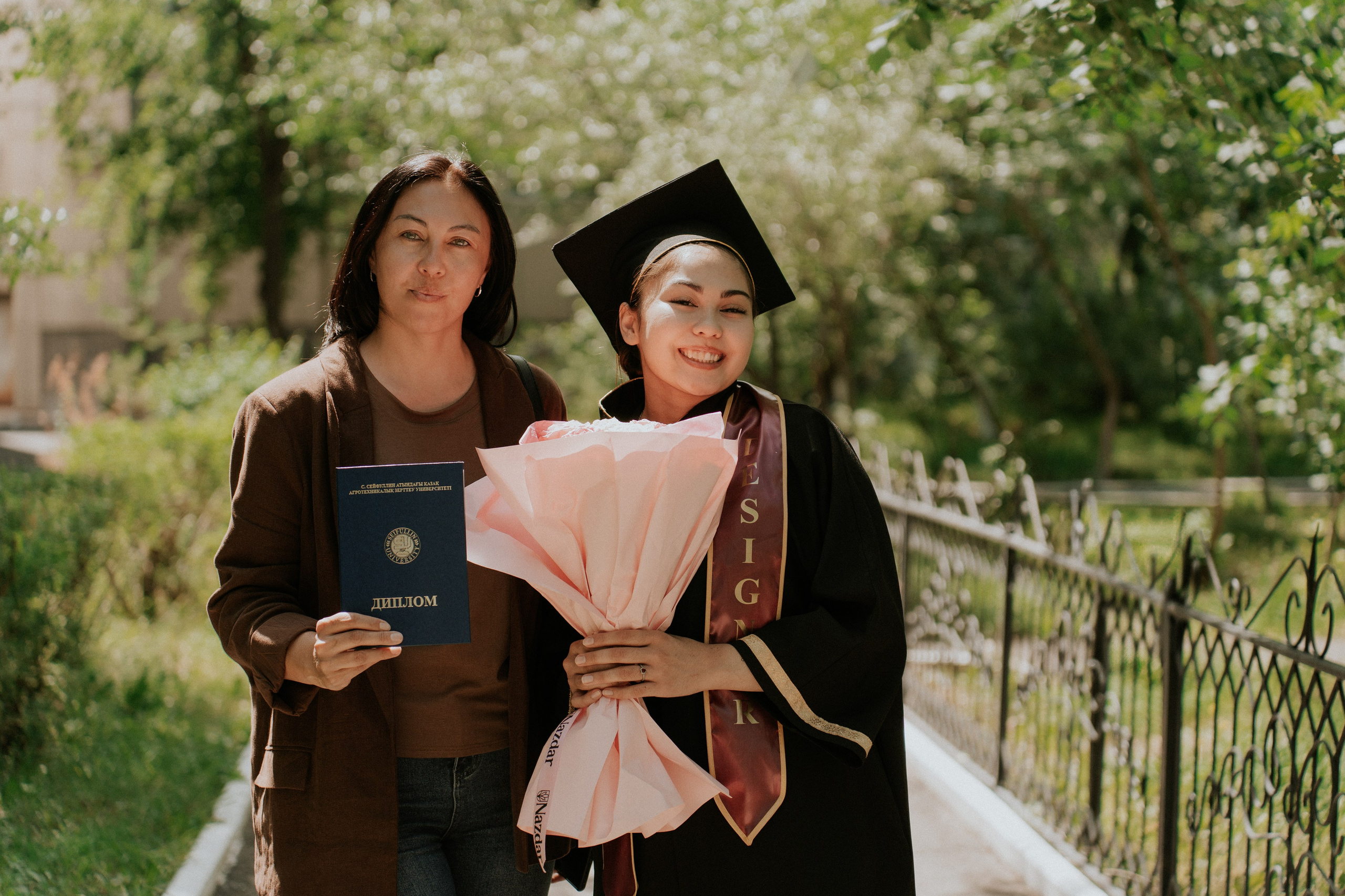 Выпускной Аграрный унивеситет. Крис Богомазова