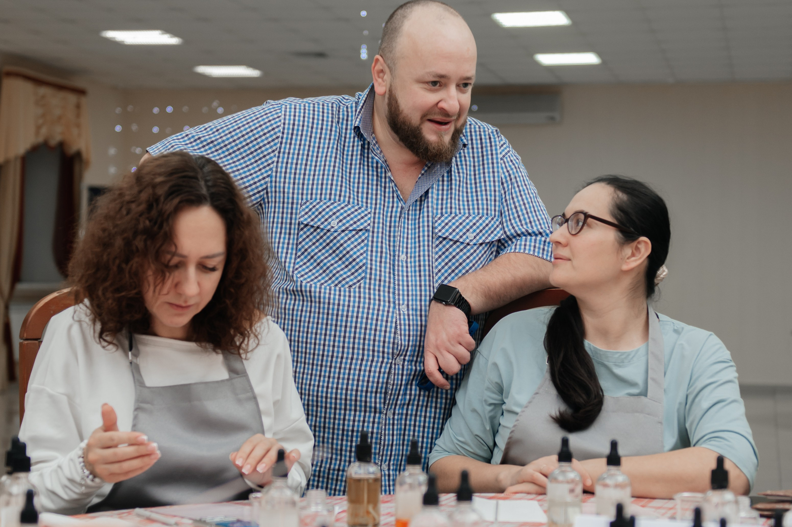 Новогодний корпоратив с AROMALAGE в отеле - Raymond