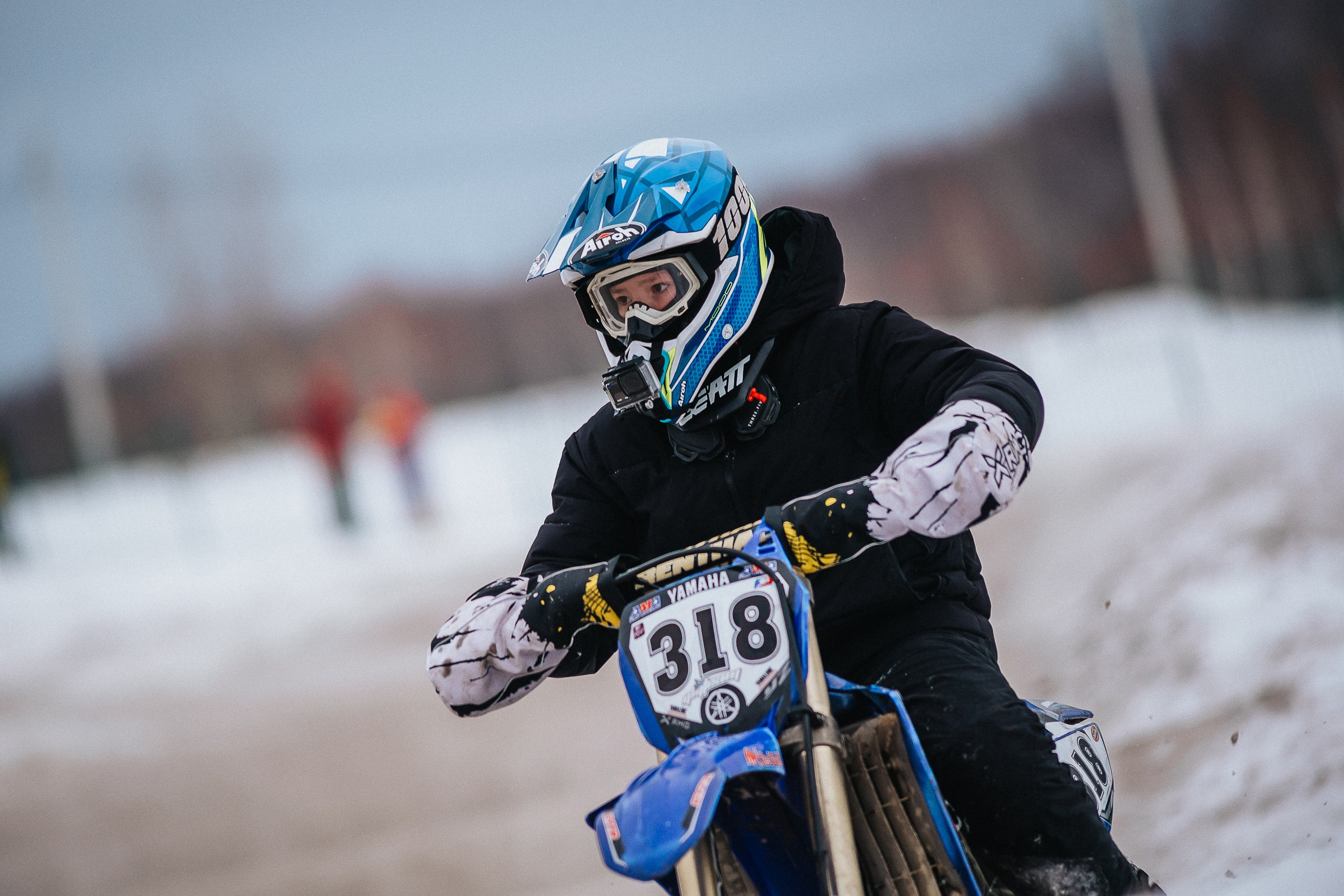 29.12.2024 — Праздничная тренировка на мотоциклетной трассе Люскус. Репортажный фотограф в Кемерово