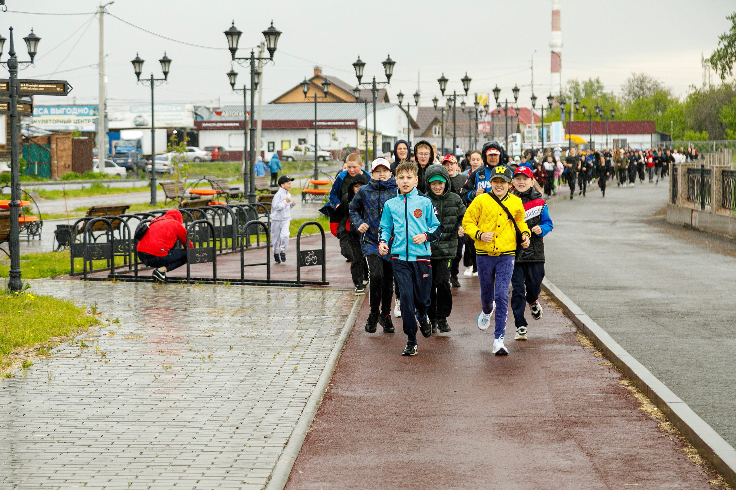 «СпортЛето» и «Зарядка с чемпионом» — семья Сармачевых 😋. Фотограф Андрей Гузеев