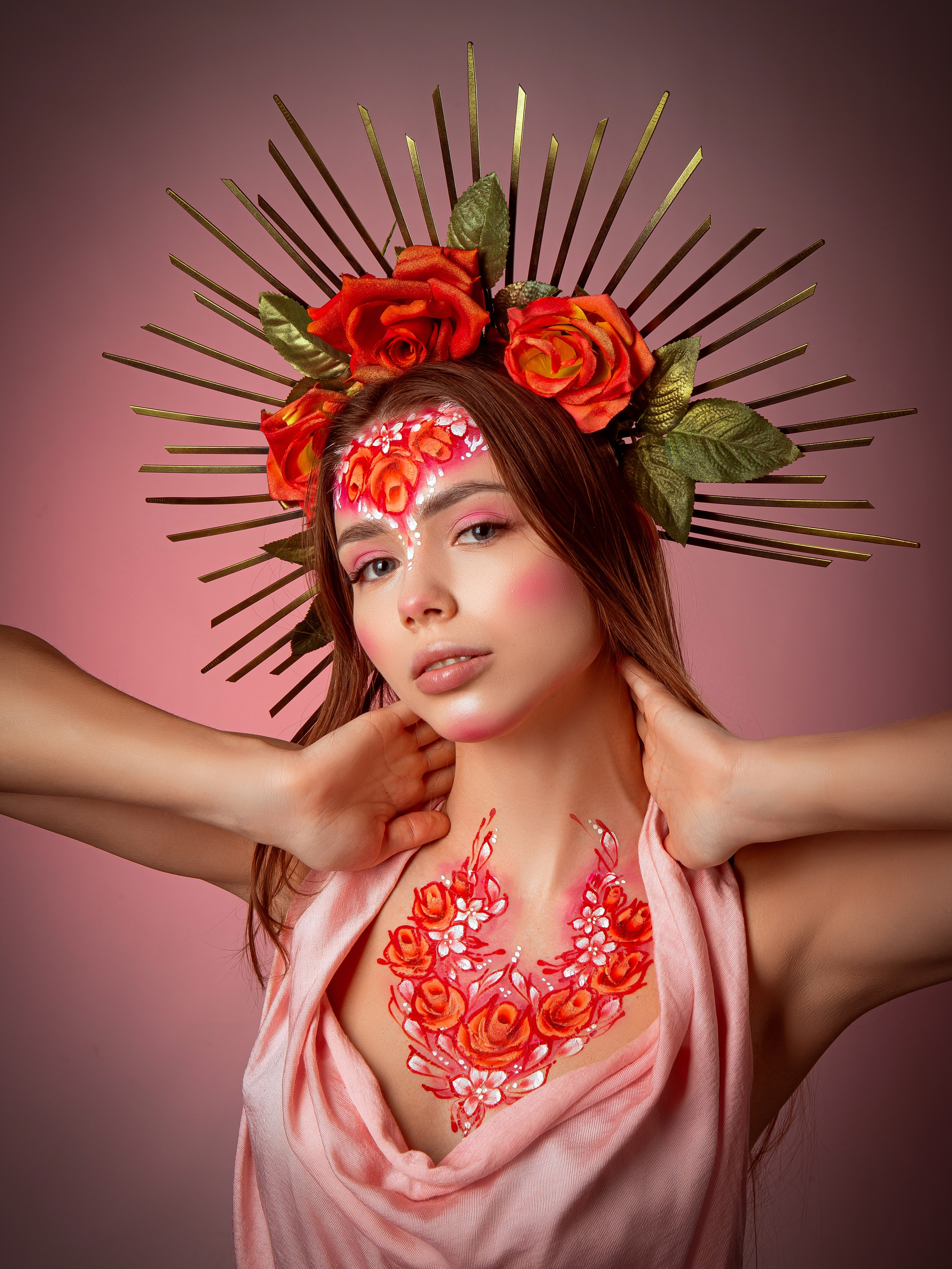 В цветах. Фотограф Мария Кольцова