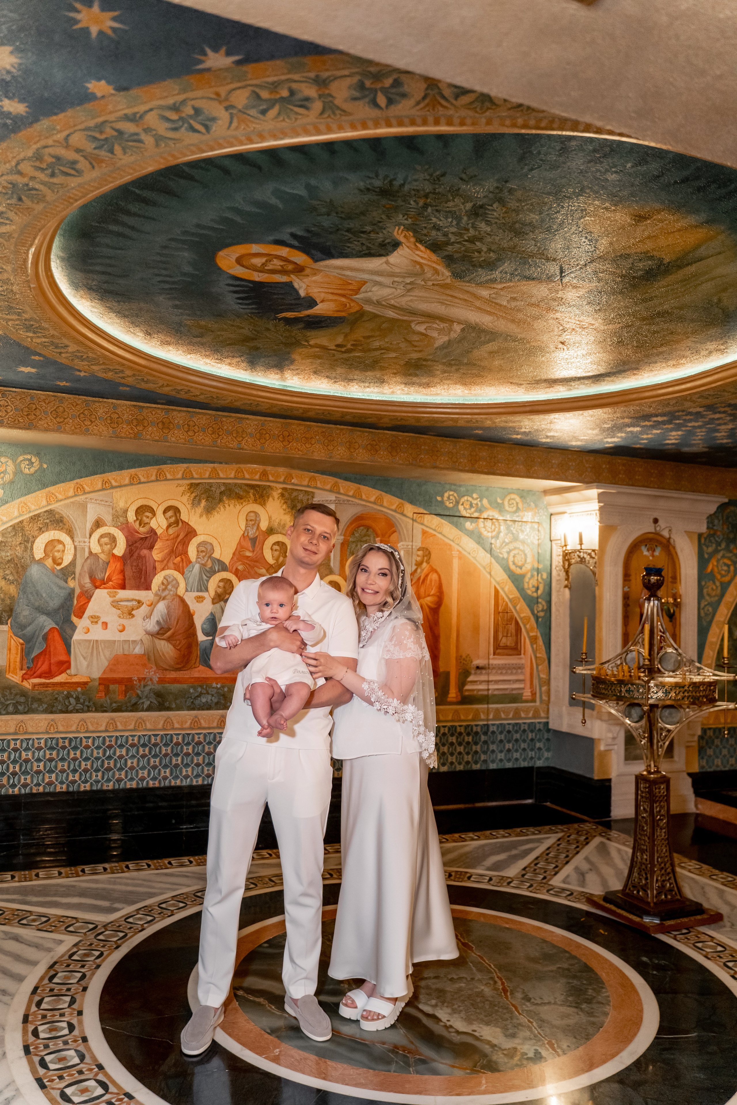 Крещение в Сретенском монастыре. Фотограф \ Видеограф на Крещение, Венчание Москва