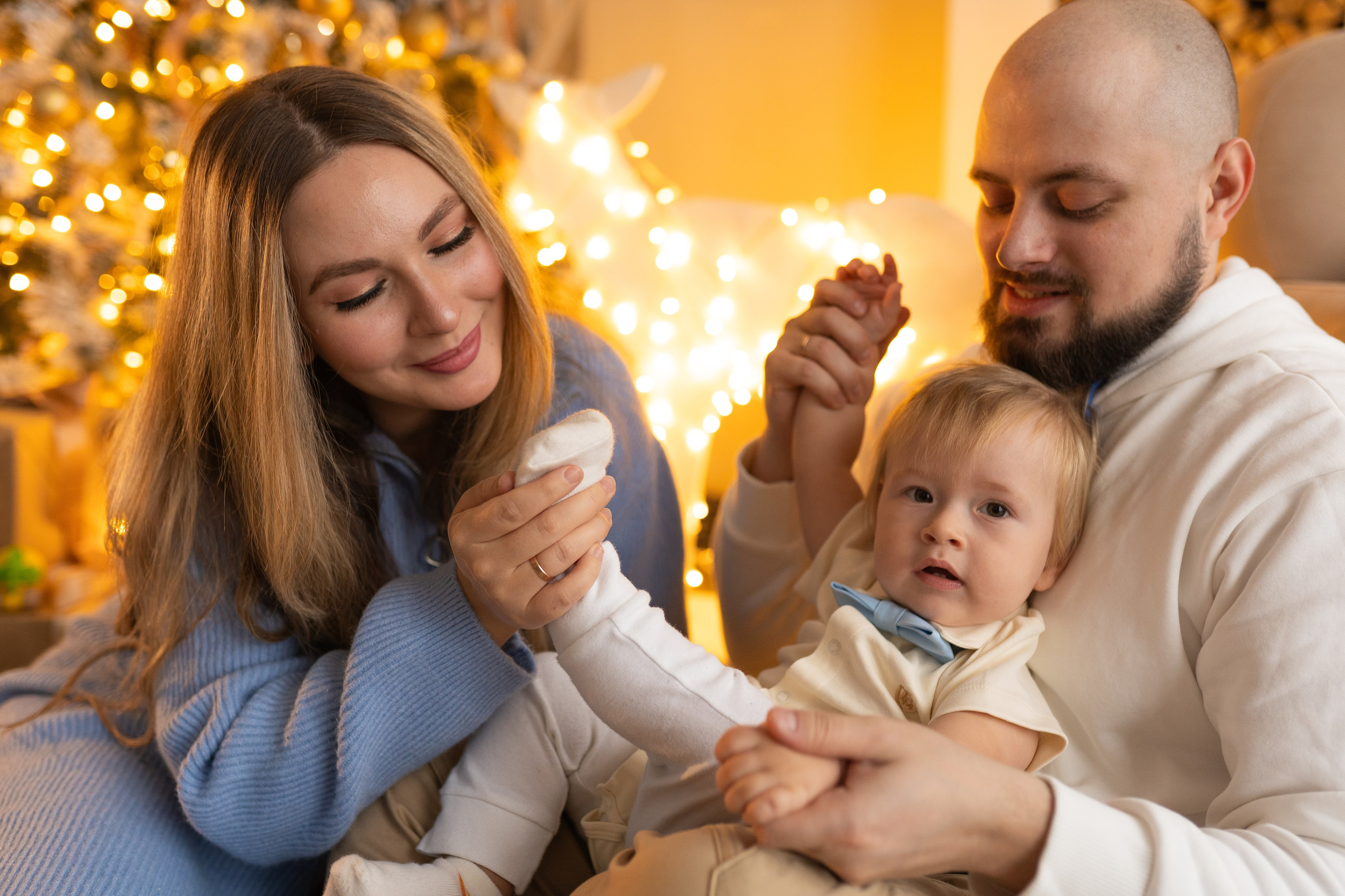 Ника, Влад и Илюша. Свадебный фотограф в Москве Анна Полушина