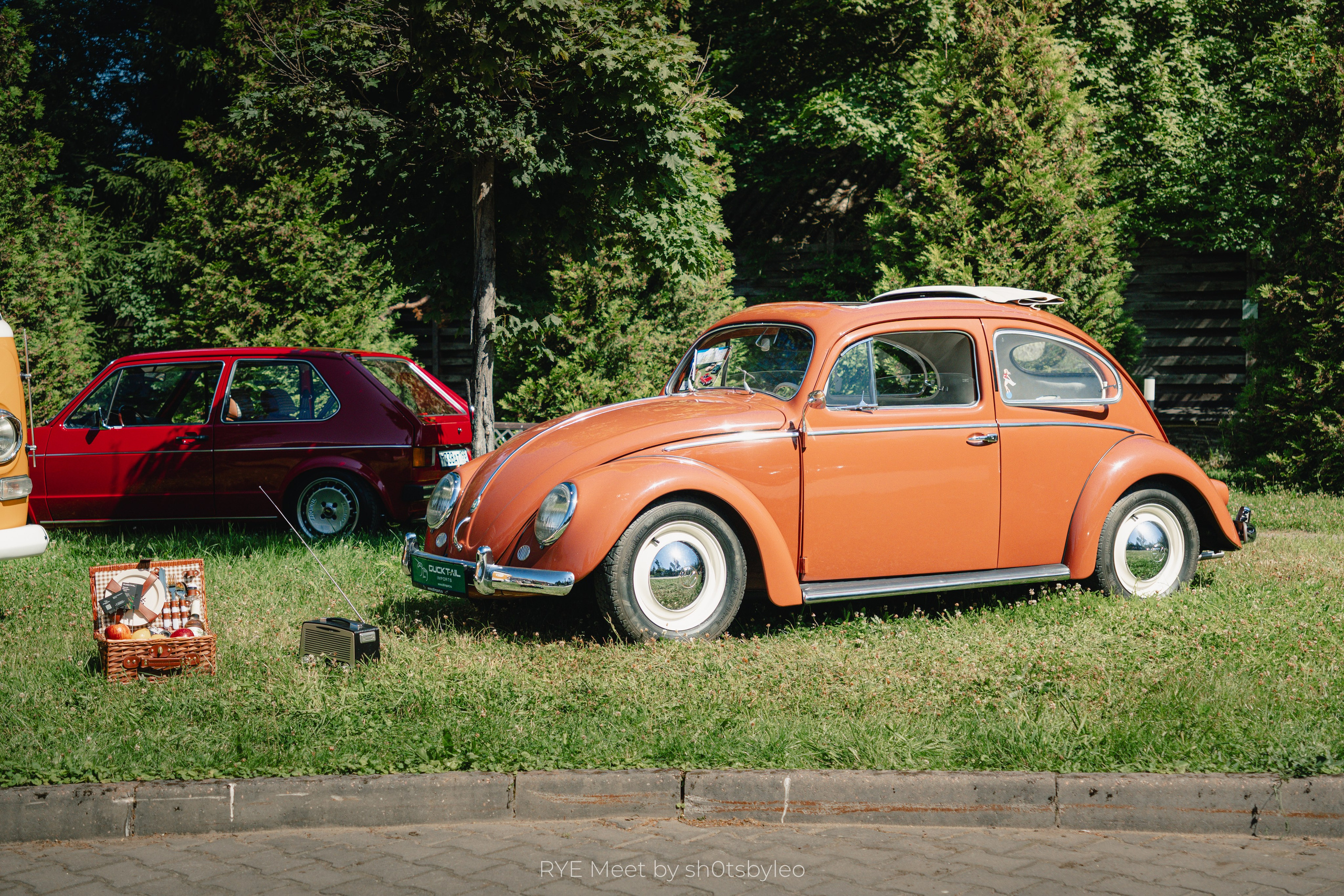 Масштабный летний фестиваль RYE Meet — встреча клуба любителей автомобилей старше 25-лет. Автомобильный фотограф Антон Цырулев