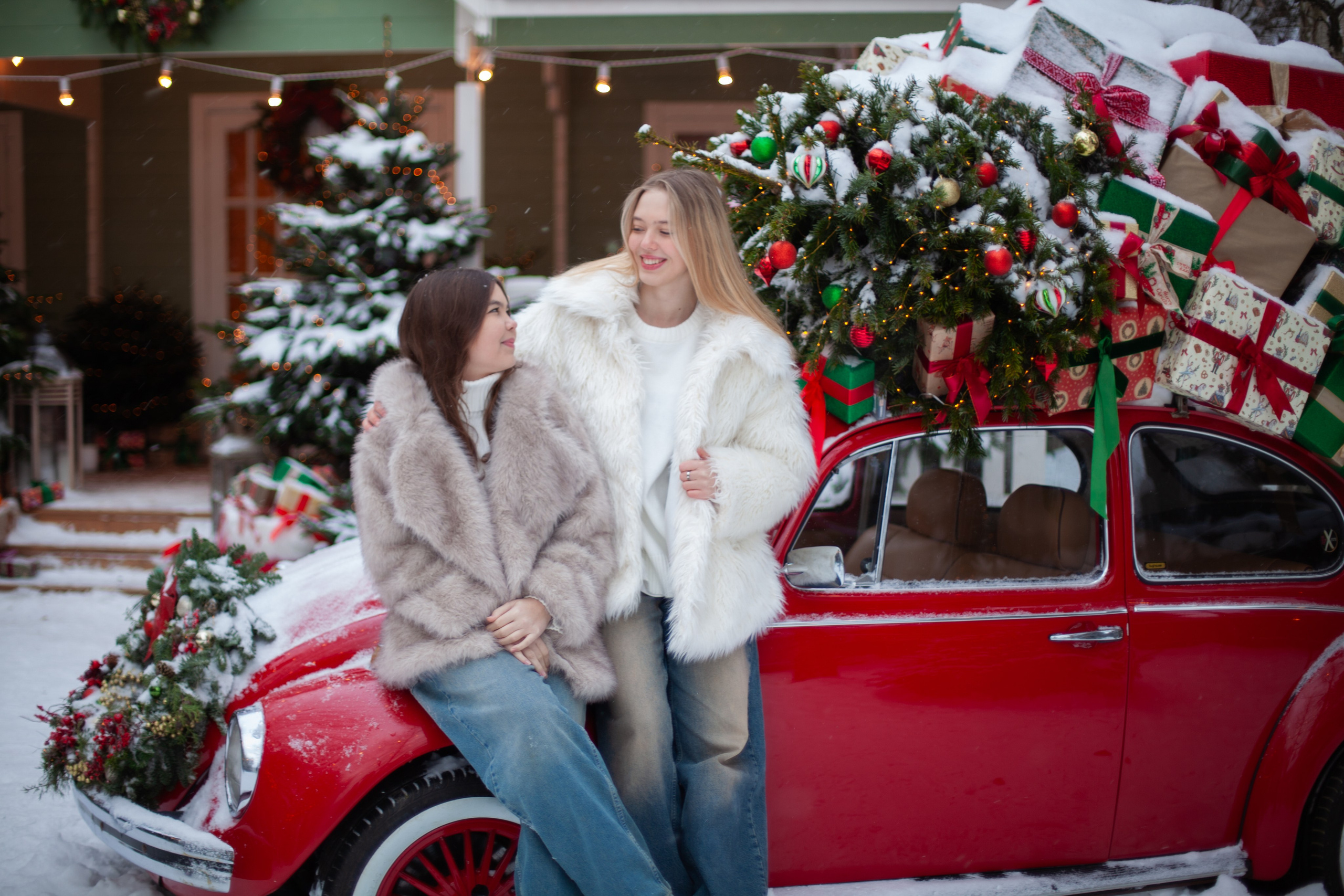 Семейная новогодняя. Семейный фотограф Гульцовская Екатерина