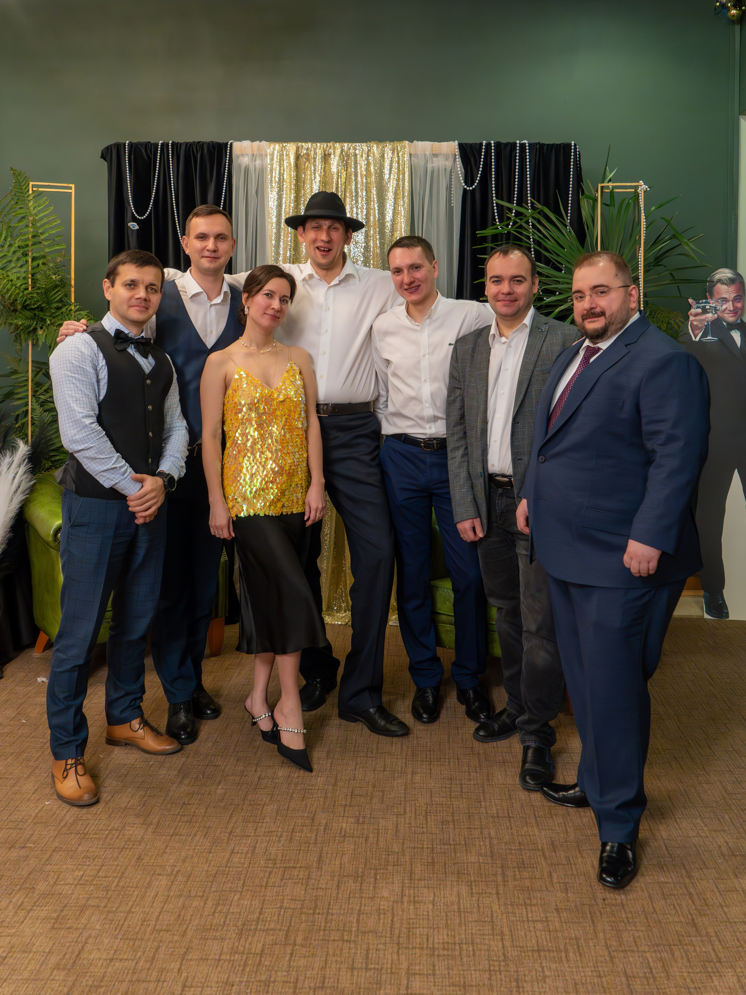 Новый год в стиле Great Gatsby. Репортажный фотограф в Красной Поляне и Сочи Павлюченко Екатерина