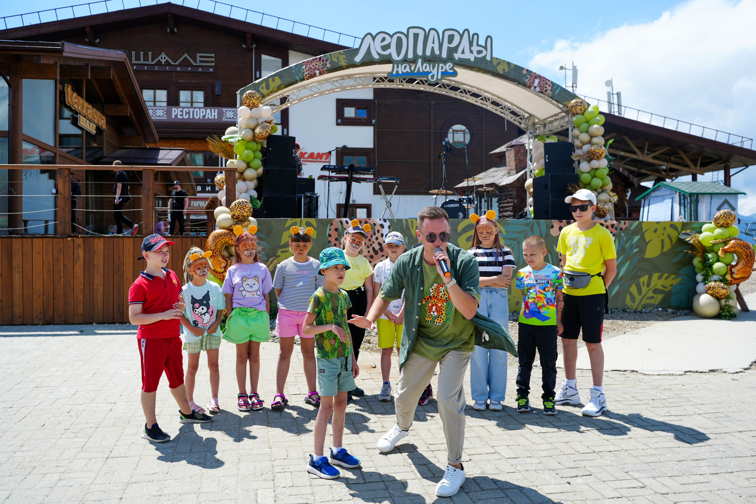 День леопарда на курорте Газпром Поляна. Репортажный фотограф в Красной Поляне и Сочи Павлюченко Екатерина