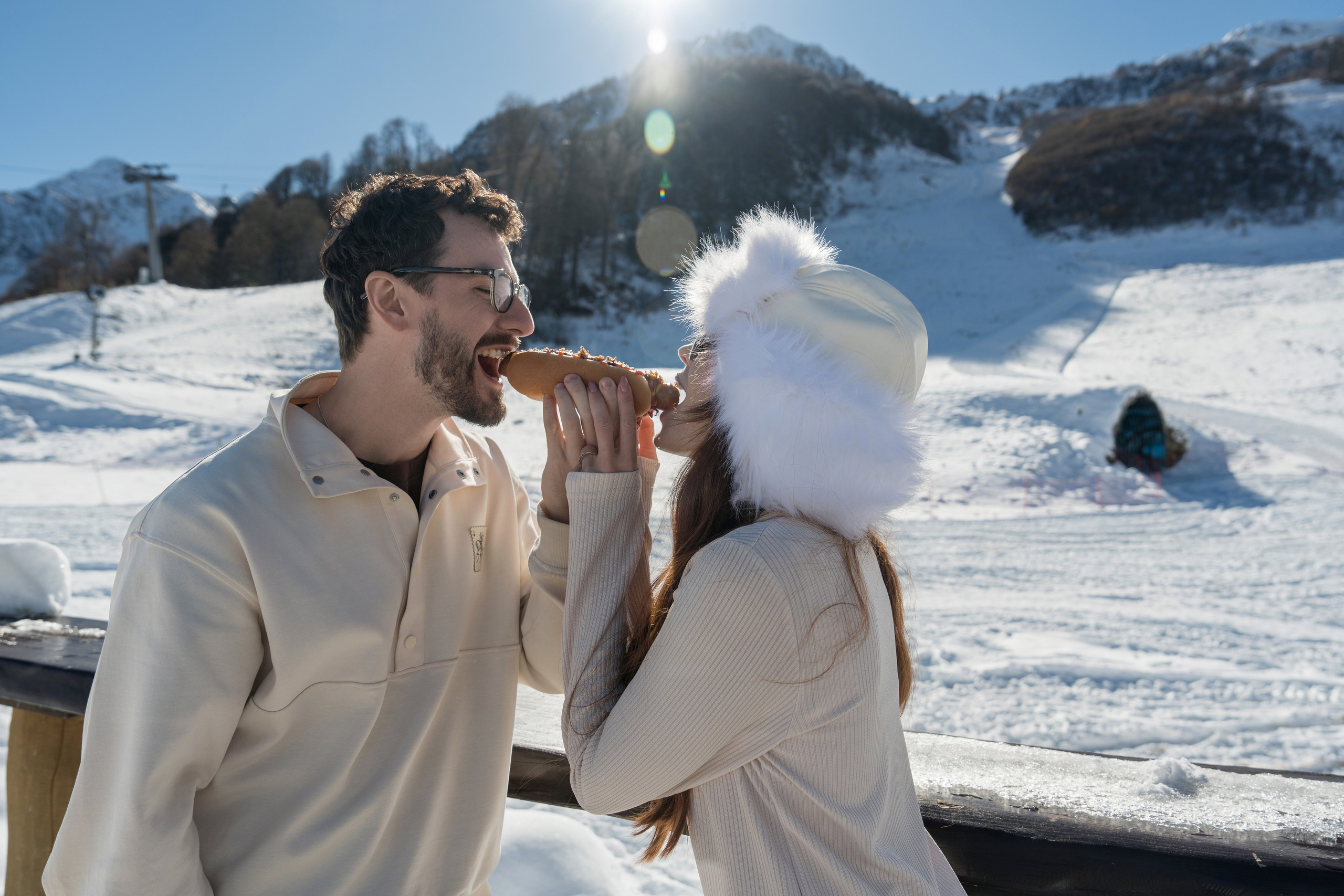 Контент съемка для курорта Роза Хутор активности на высоте 1600. Репортажный фотограф в Красной Поляне и Сочи Павлюченко Екатерина