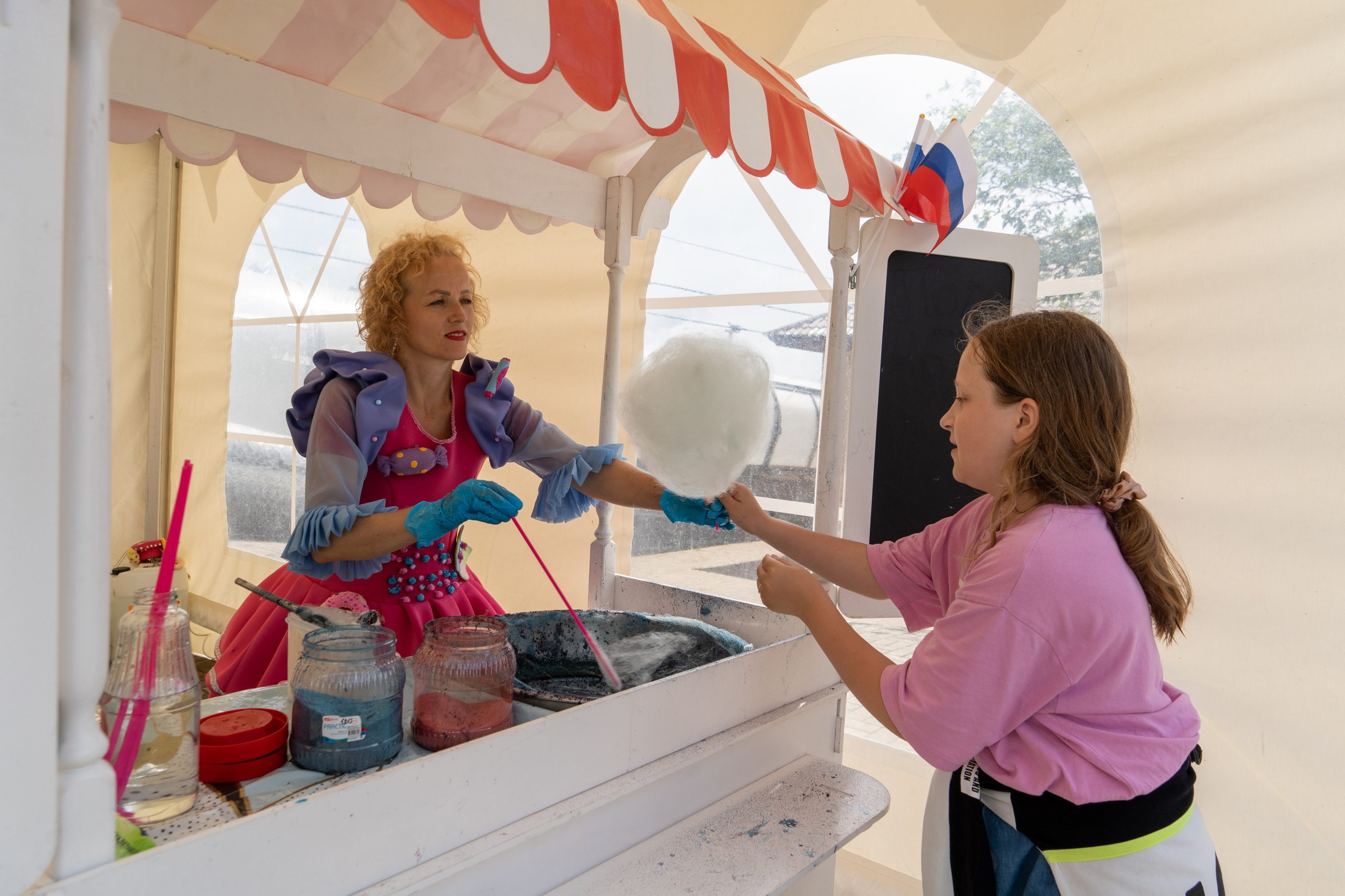 День России на курорте Газпром 2023. Репортажный фотограф в Красной Поляне и Сочи Павлюченко Екатерина