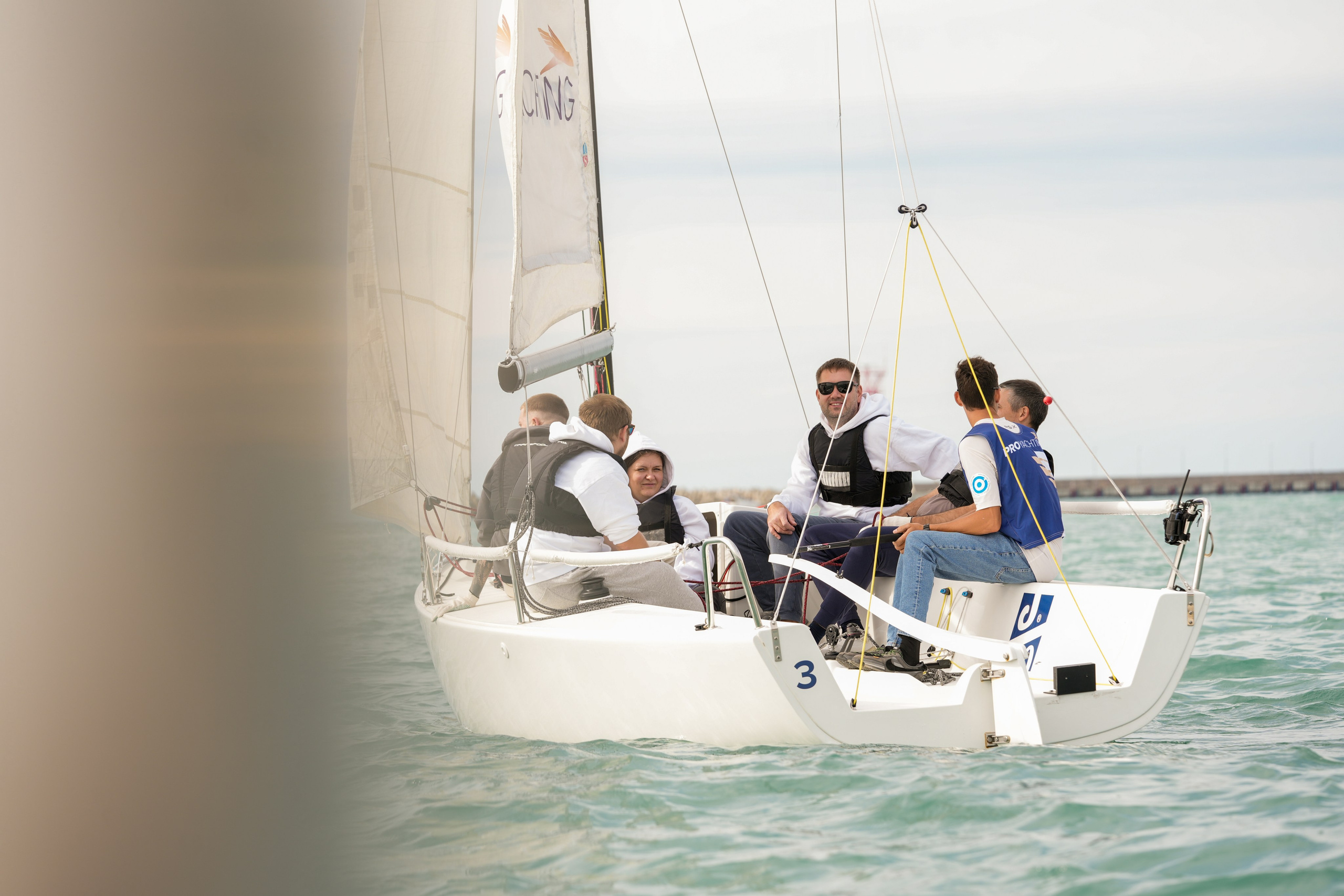 Яхтенная регата для компании Агрегатка. Репортажный фотограф в Красной Поляне и Сочи Павлюченко Екатерина