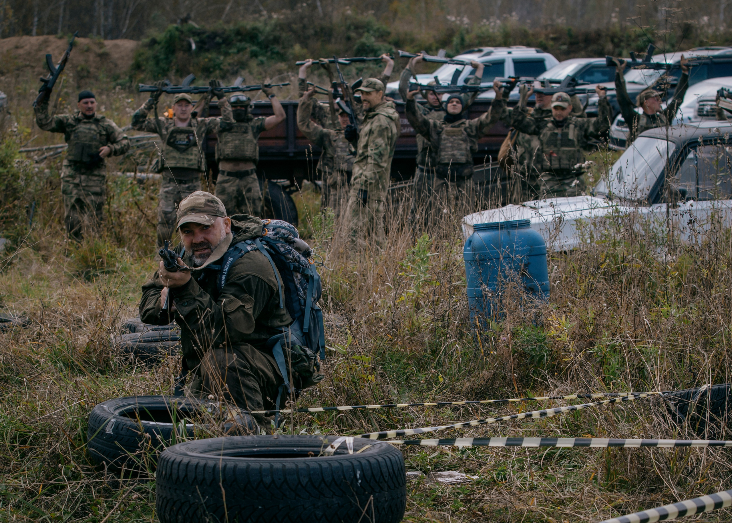 Квалификационные испытания. Сдача на шеврон «Боевая Единица». Портретный фотограф в Москве Дарья Цезария