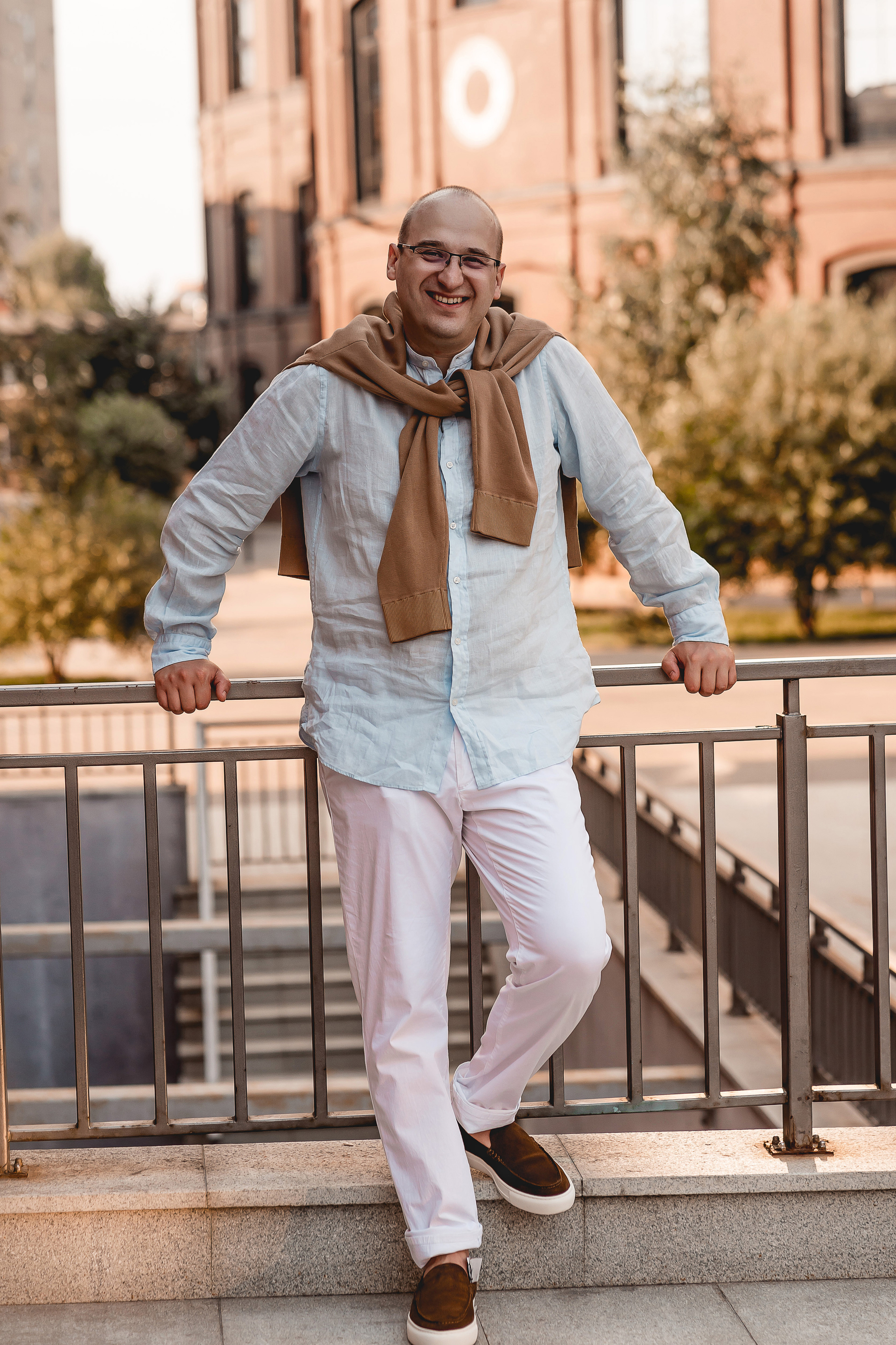 Портретная фотосессия в бизнес центре Арма