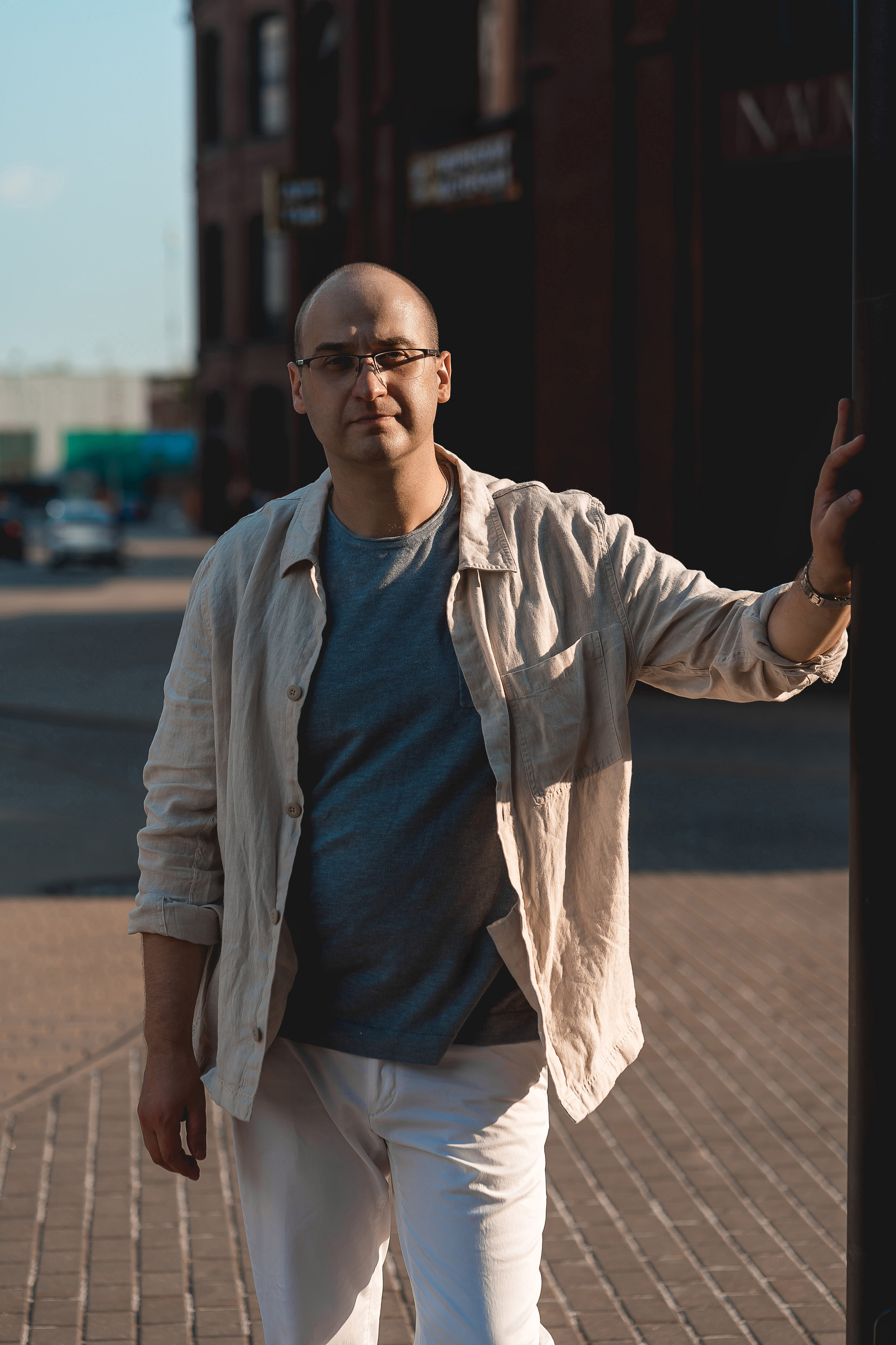 Портретная фотосессия в бизнес центре Арма