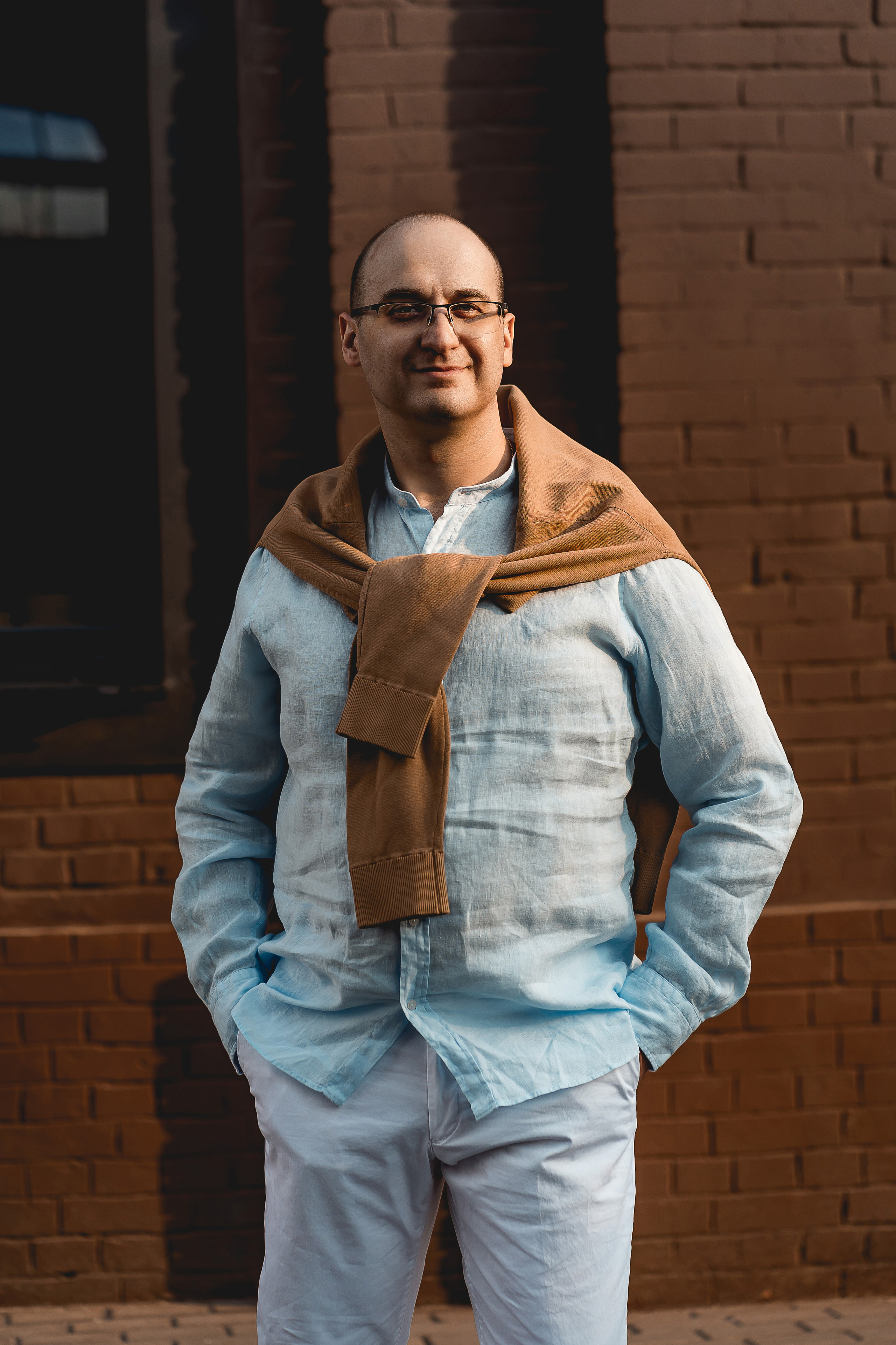 Портретная фотосессия в бизнес центре Арма