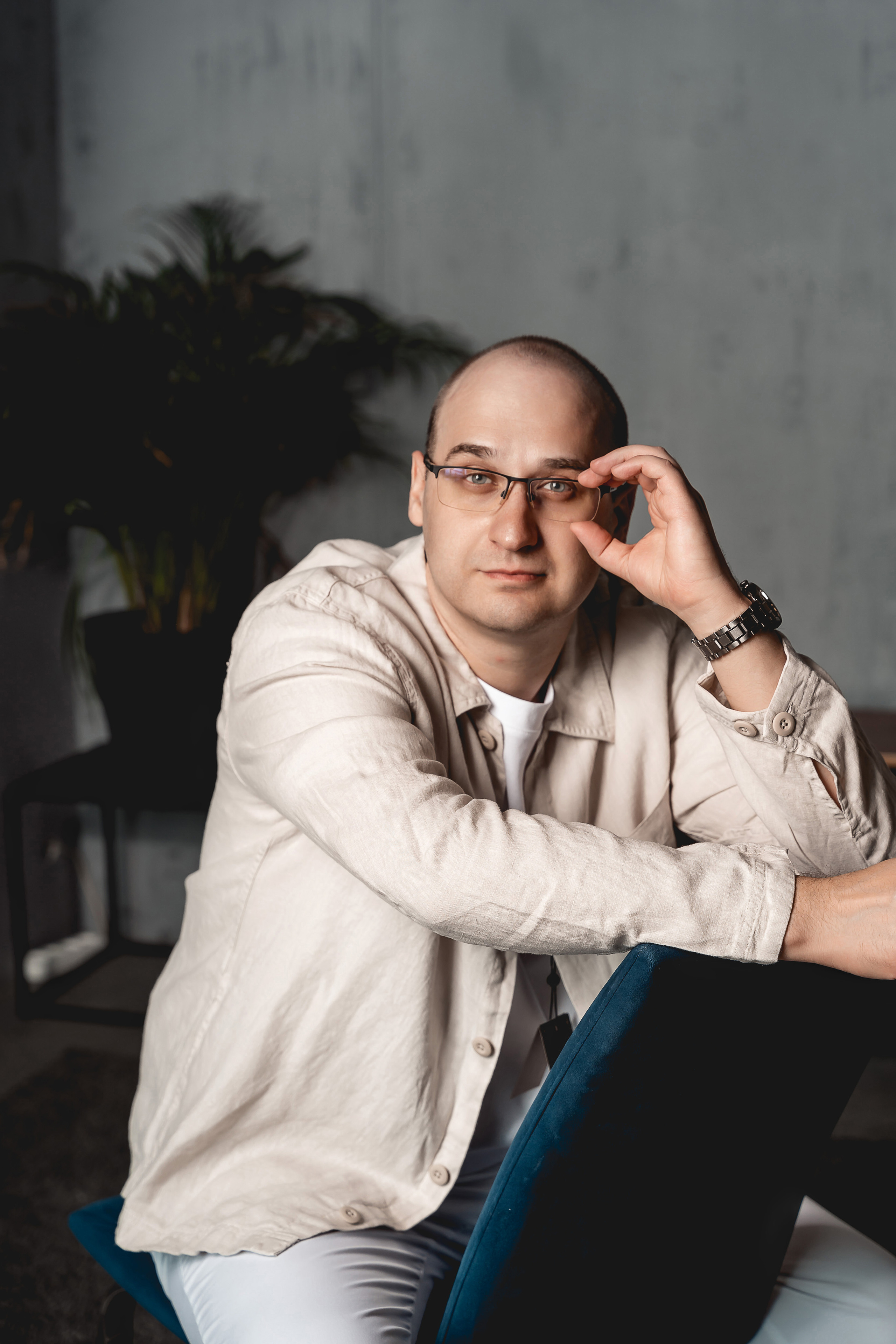 Портретная фотосессия в бизнес центре Арма