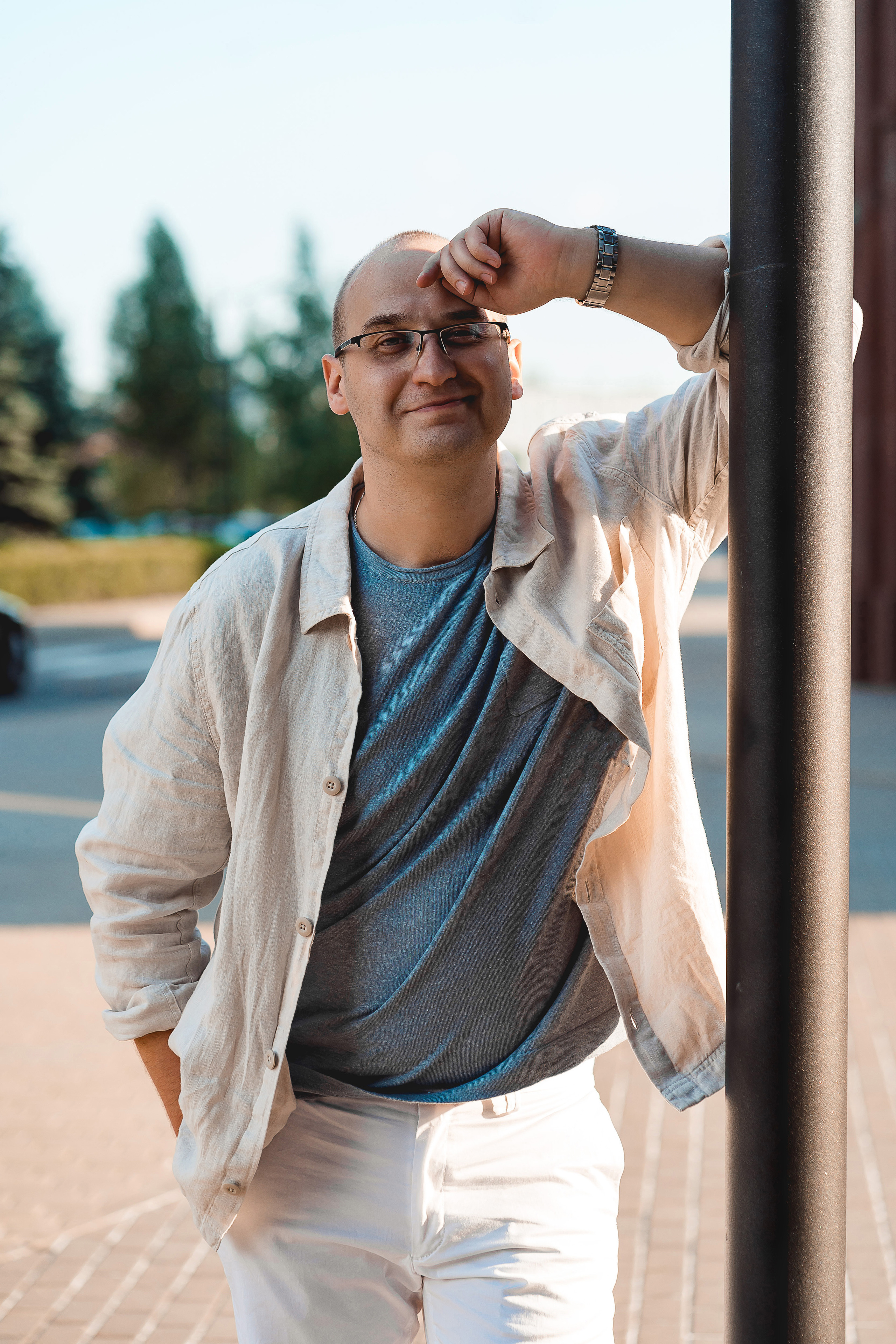 Портретная фотосессия в бизнес центре Арма