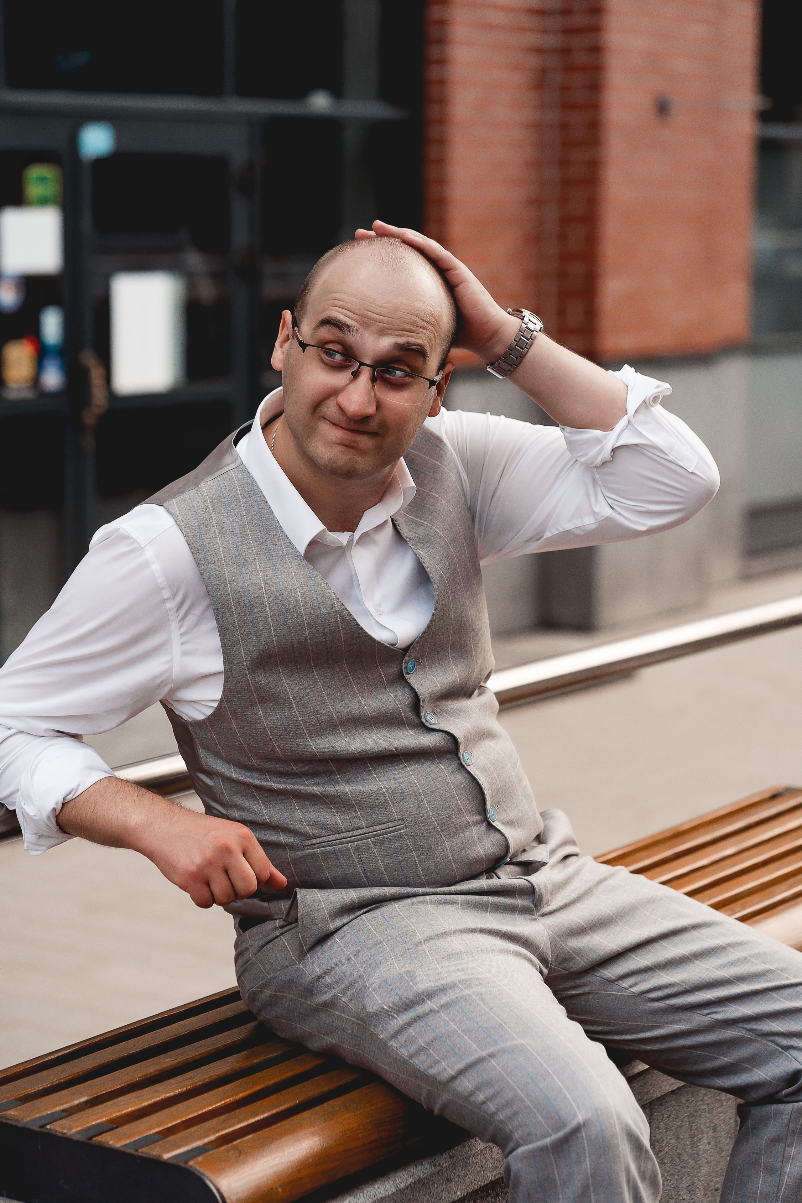 Портретная фотосессия в бизнес центре Арма