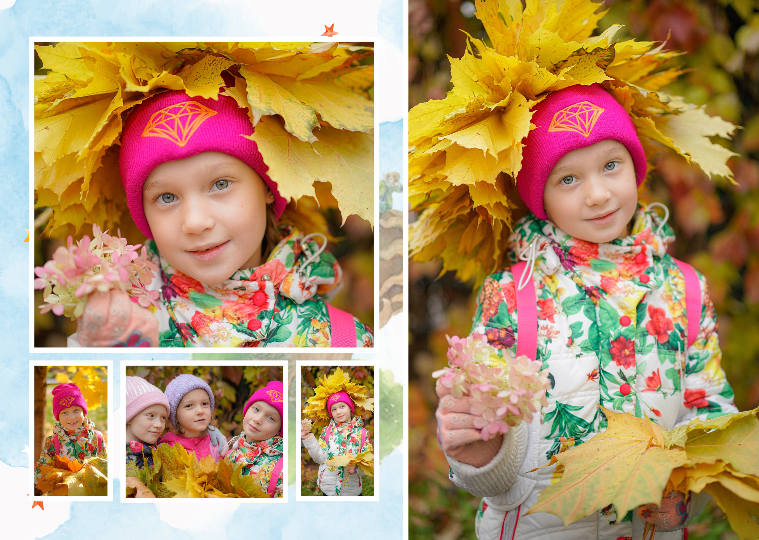 Персональные развороты и обложки «Маленький принц». Анна Белашова ВЫПУСКНЫЕ АЛЬБОМЫ, фото и видеосъёмка