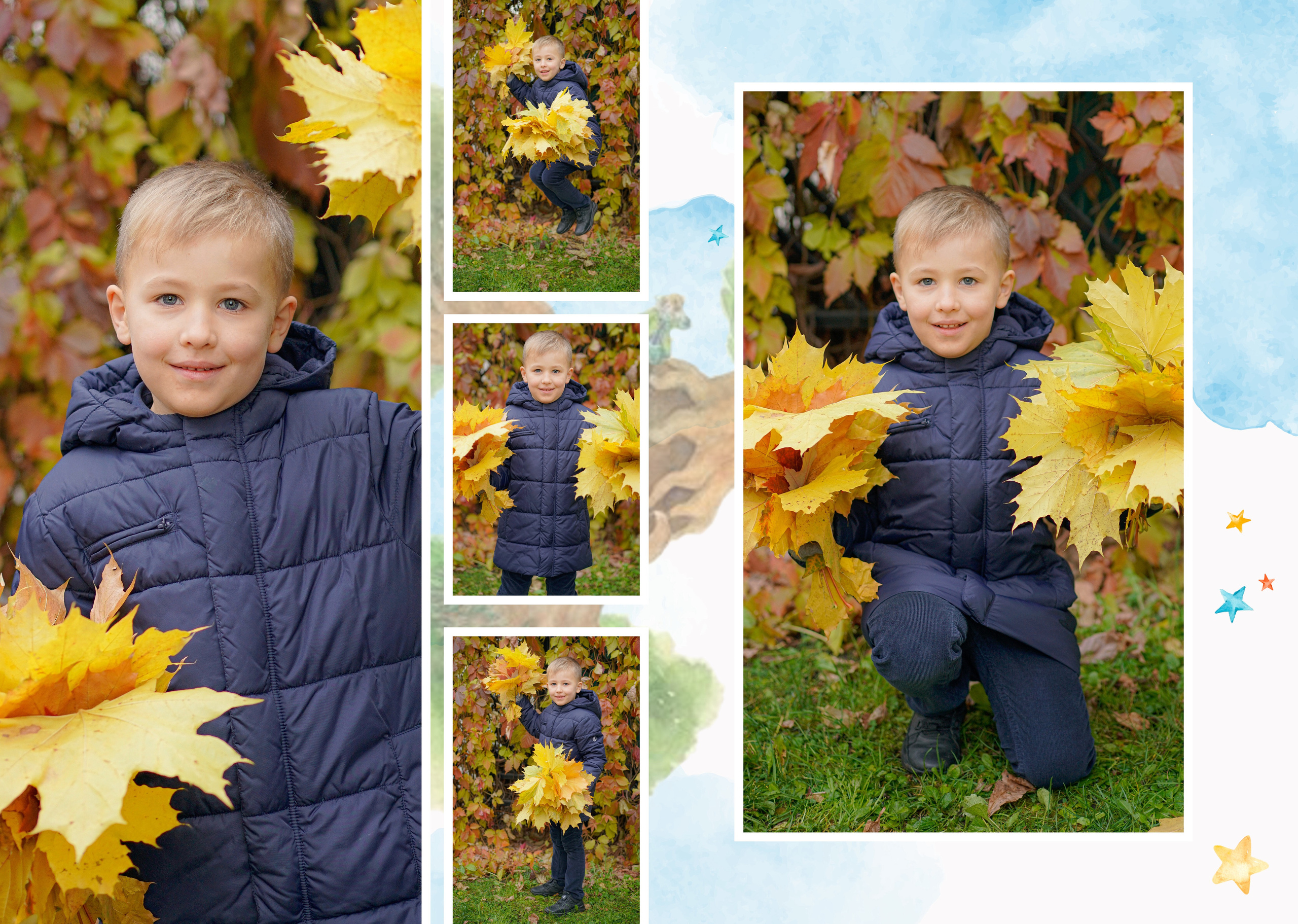 Персональные развороты и обложки «Маленький принц». Анна Белашова ВЫПУСКНЫЕ АЛЬБОМЫ, фото и видеосъёмка