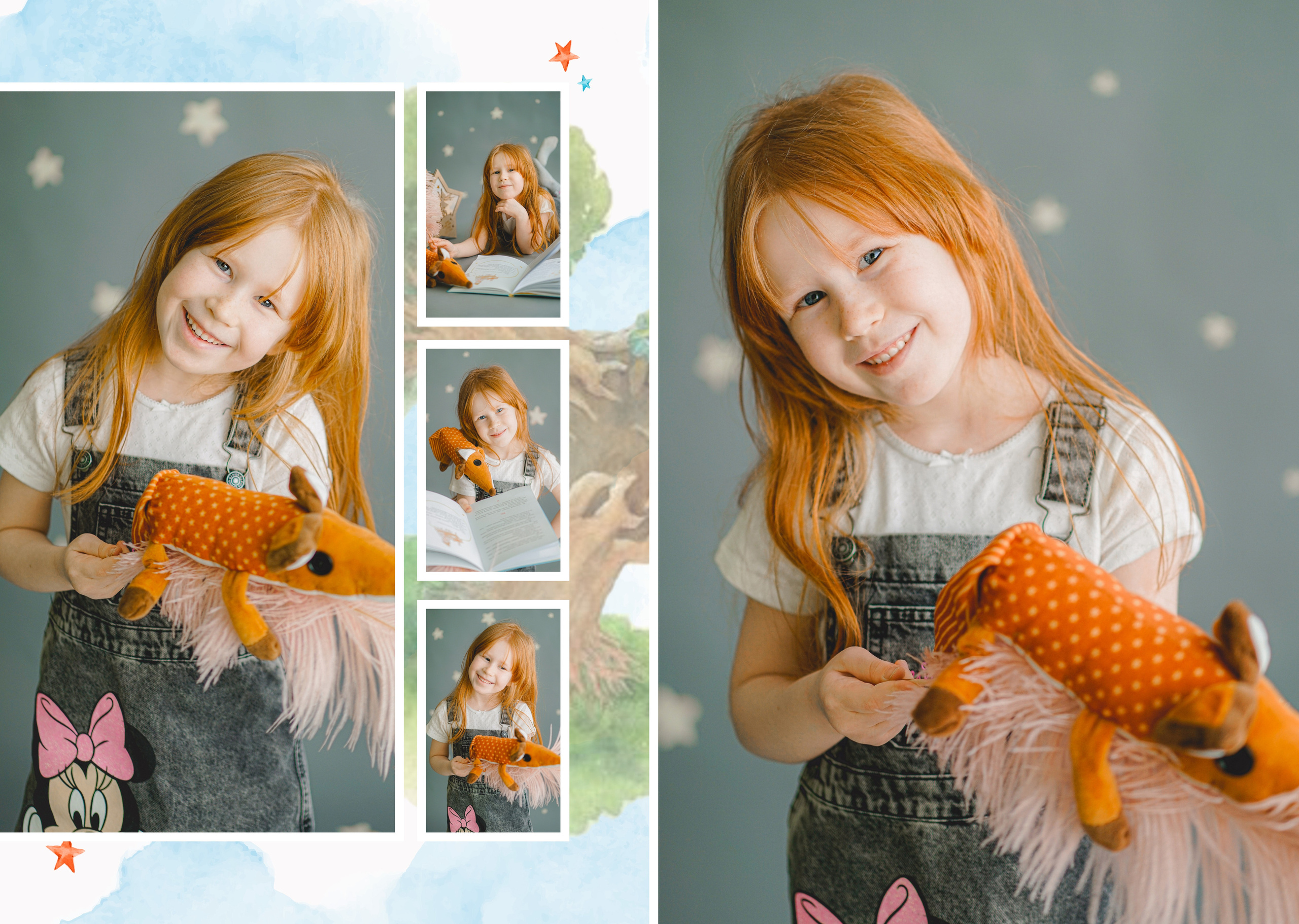 Индивидуальные развороты «Цветочная страна». Анна Белашова ВЫПУСКНЫЕ АЛЬБОМЫ, фото и видеосъёмка