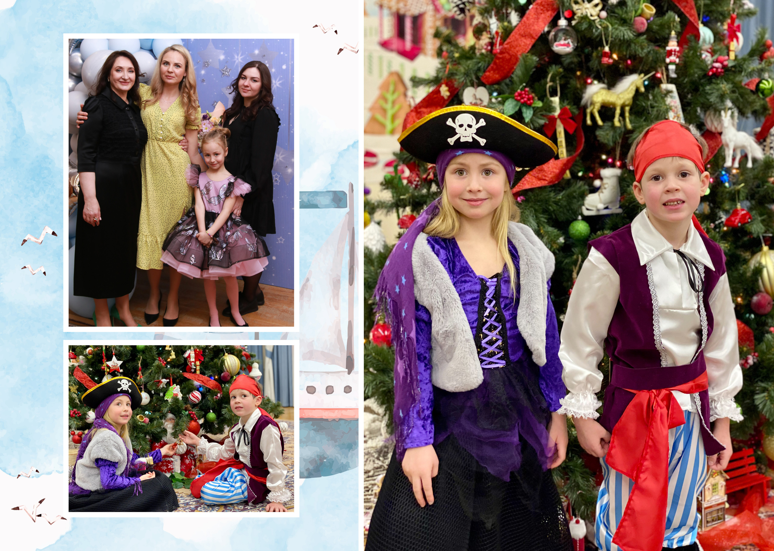 Персональные развороты и обложка дизайн «Кораблик». Анна Белашова ВЫПУСКНЫЕ АЛЬБОМЫ, фото и видеосъёмка