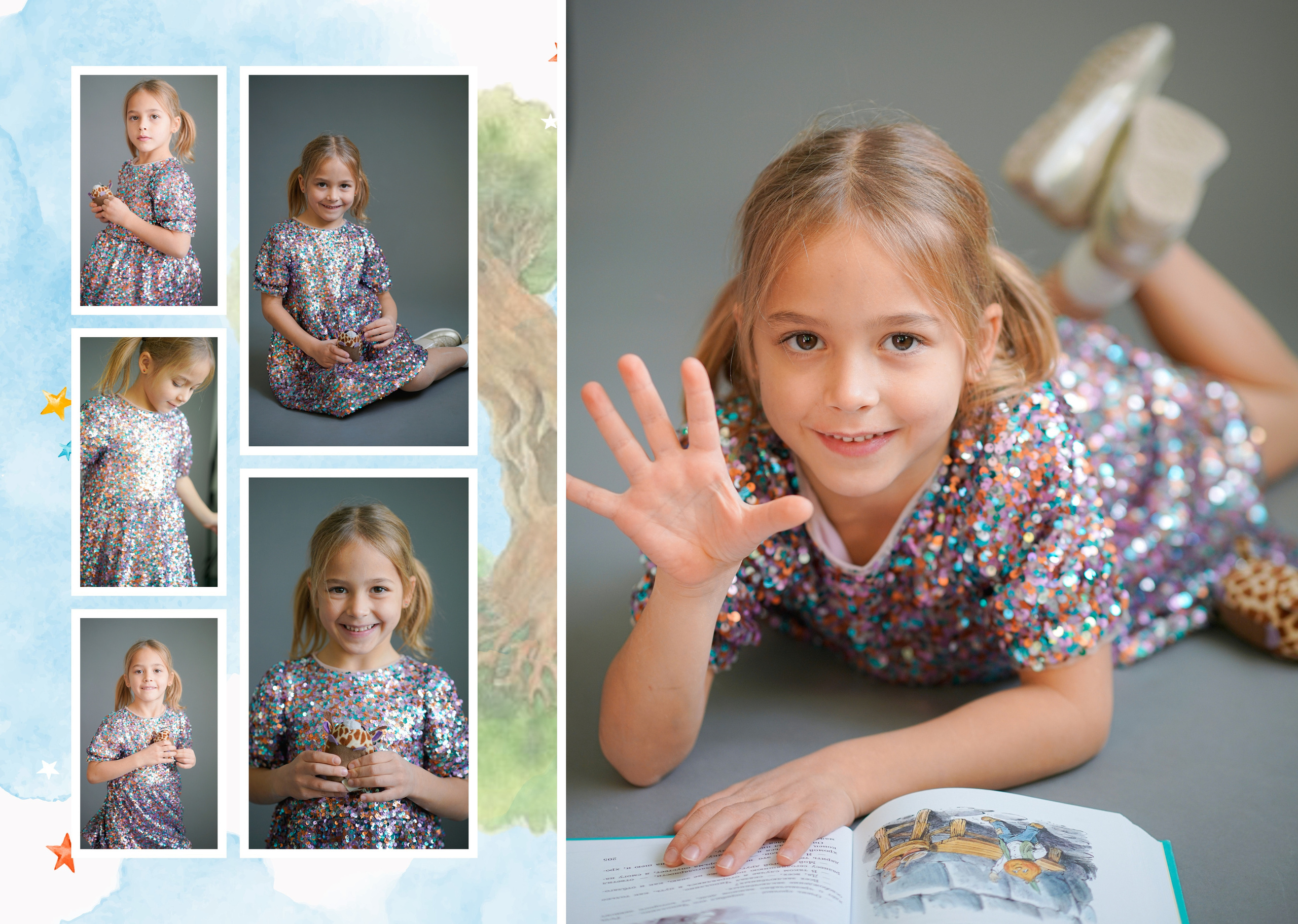 Индивидуальные развороты и обложка «Мечтатели». Анна Белашова ВЫПУСКНЫЕ АЛЬБОМЫ, фото и видеосъёмка