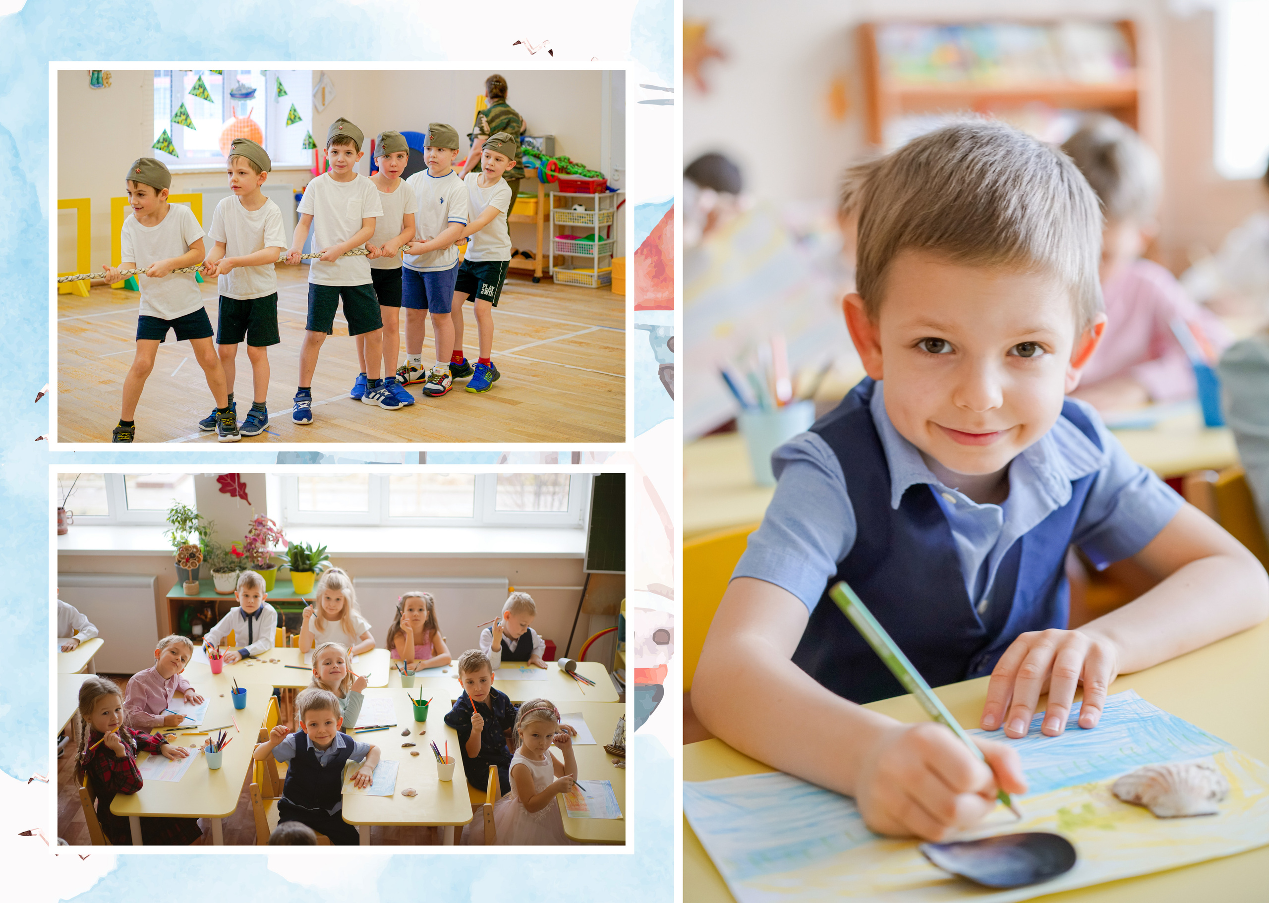 Персональные развороты и обложка дизайн «Кораблик». Анна Белашова ВЫПУСКНЫЕ АЛЬБОМЫ, фото и видеосъёмка