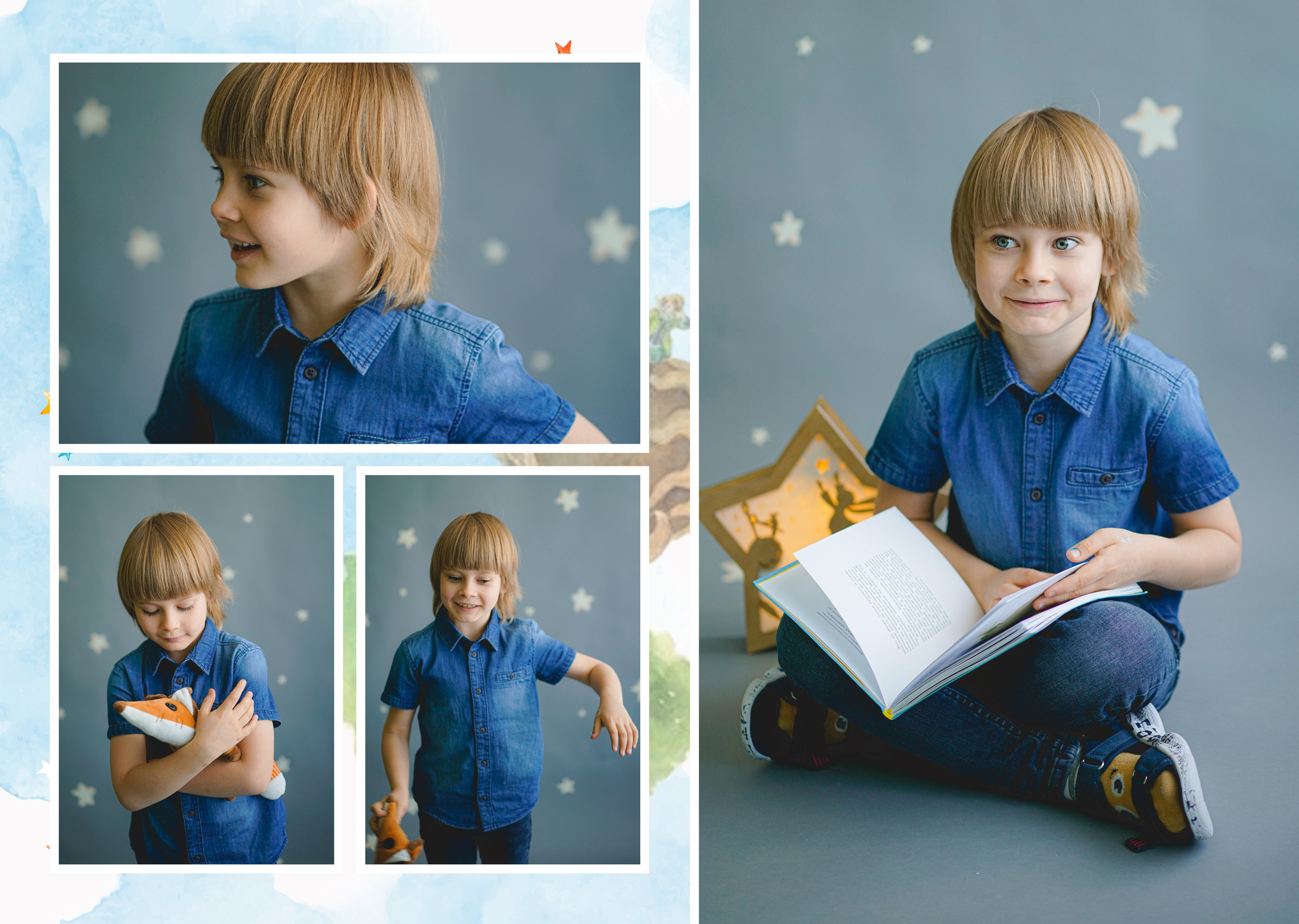 Индивидуальные развороты «Цветочная страна». Анна Белашова ВЫПУСКНЫЕ АЛЬБОМЫ, фото и видеосъёмка