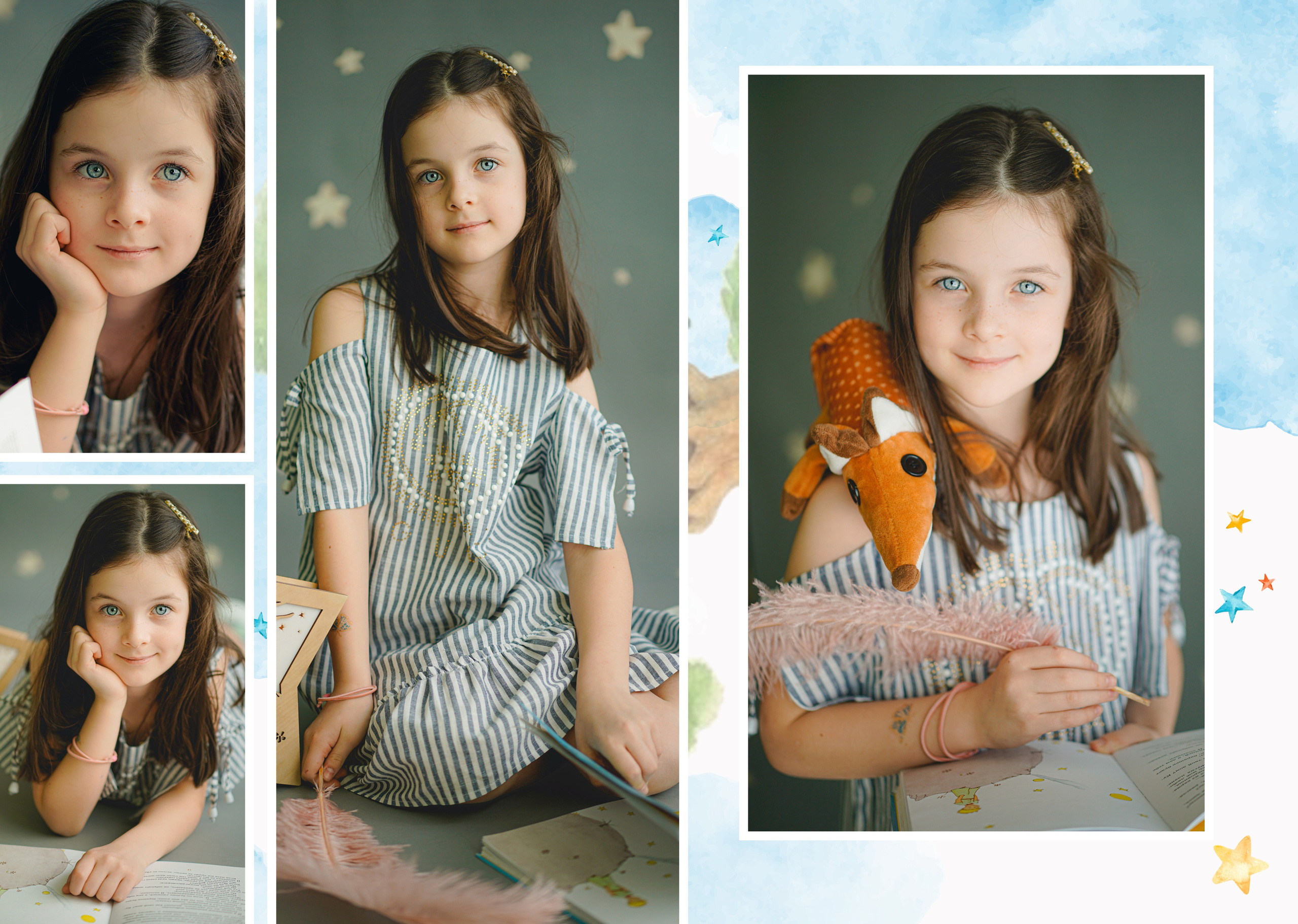 Индивидуальные развороты «Цветочная страна». Анна Белашова ВЫПУСКНЫЕ АЛЬБОМЫ, фото и видеосъёмка