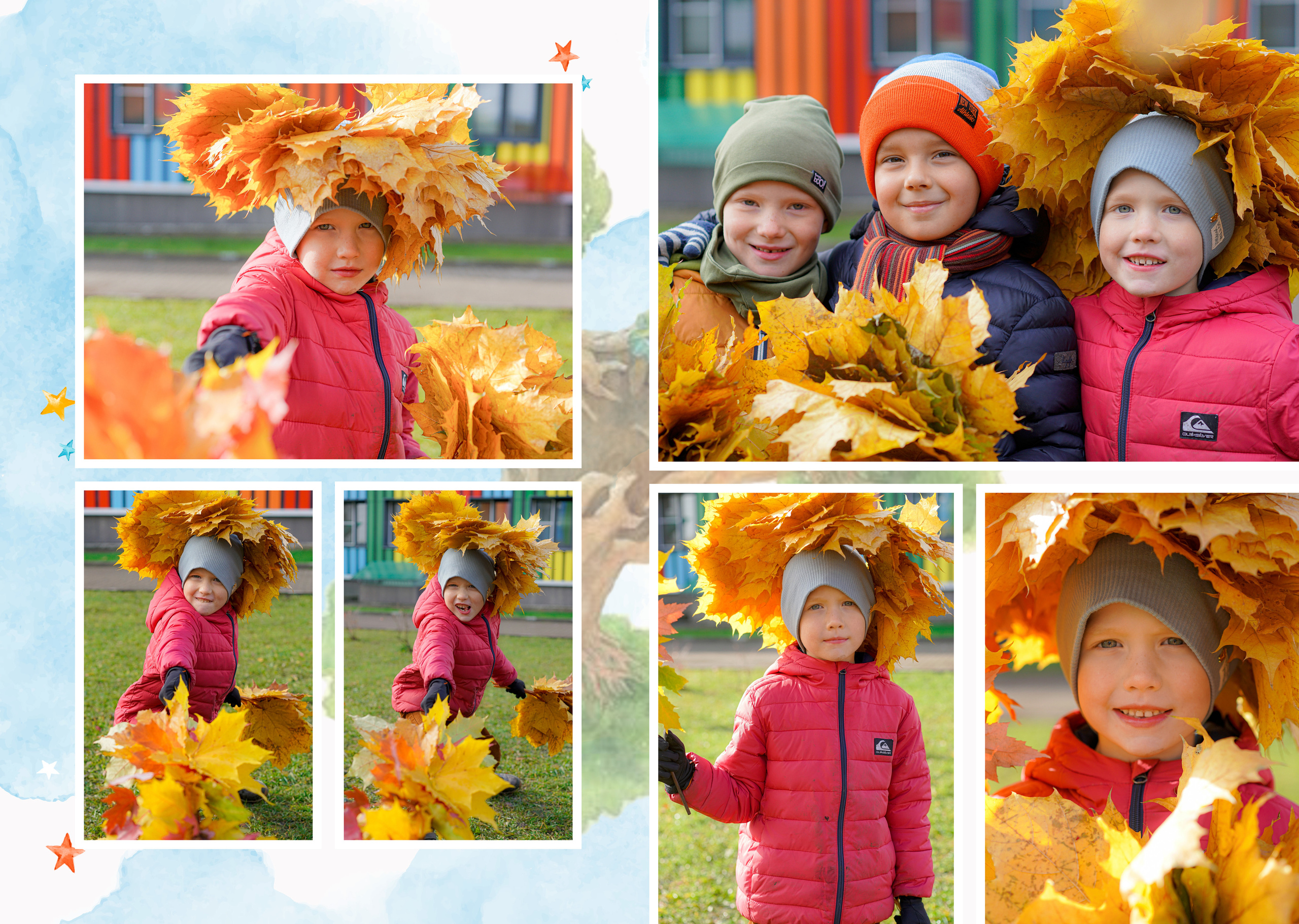 Индивидуальные развороты «Цветочная страна». Анна Белашова ВЫПУСКНЫЕ АЛЬБОМЫ, фото и видеосъёмка