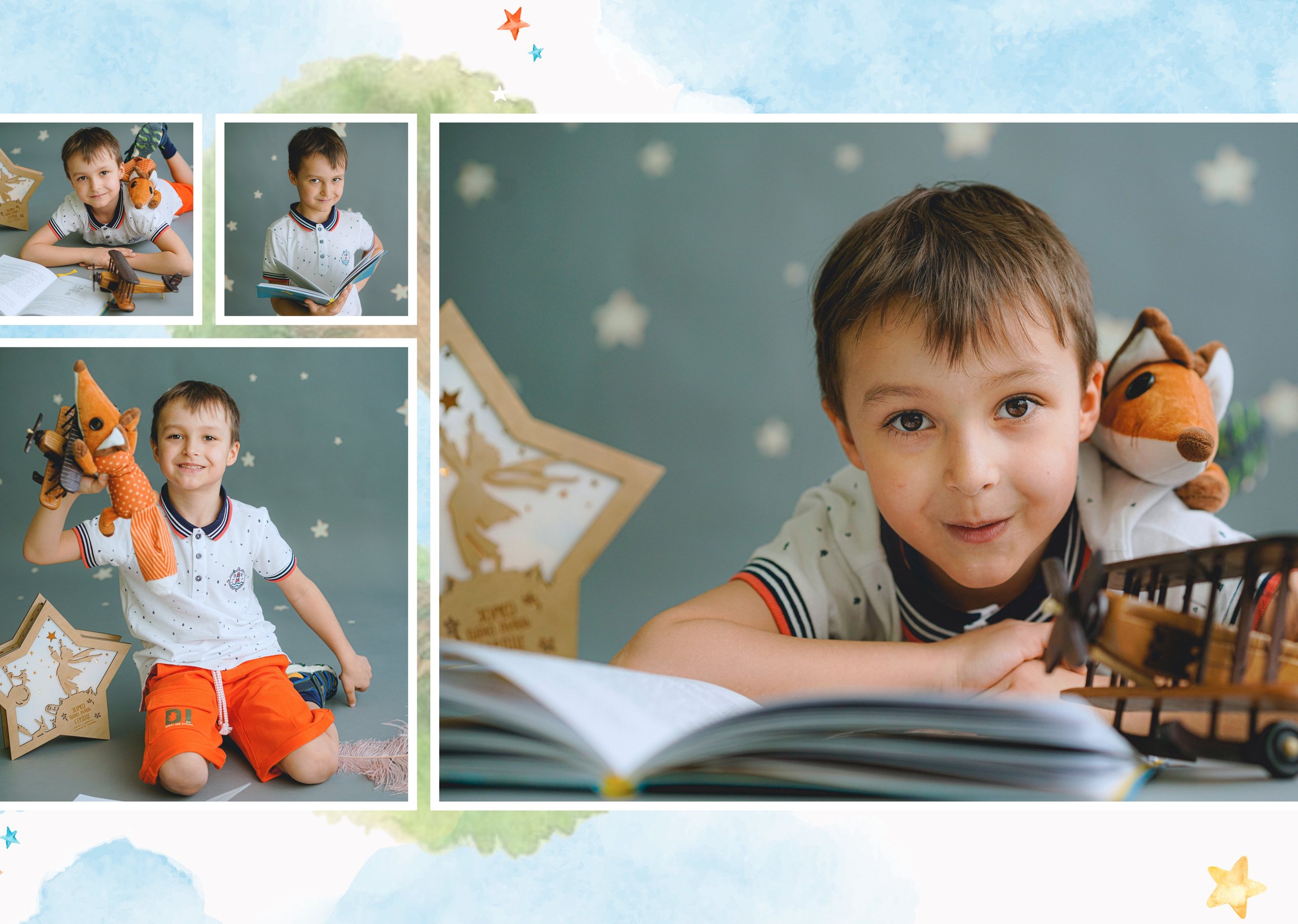 Индивидуальные развороты «Цветочная страна». Анна Белашова ВЫПУСКНЫЕ АЛЬБОМЫ, фото и видеосъёмка