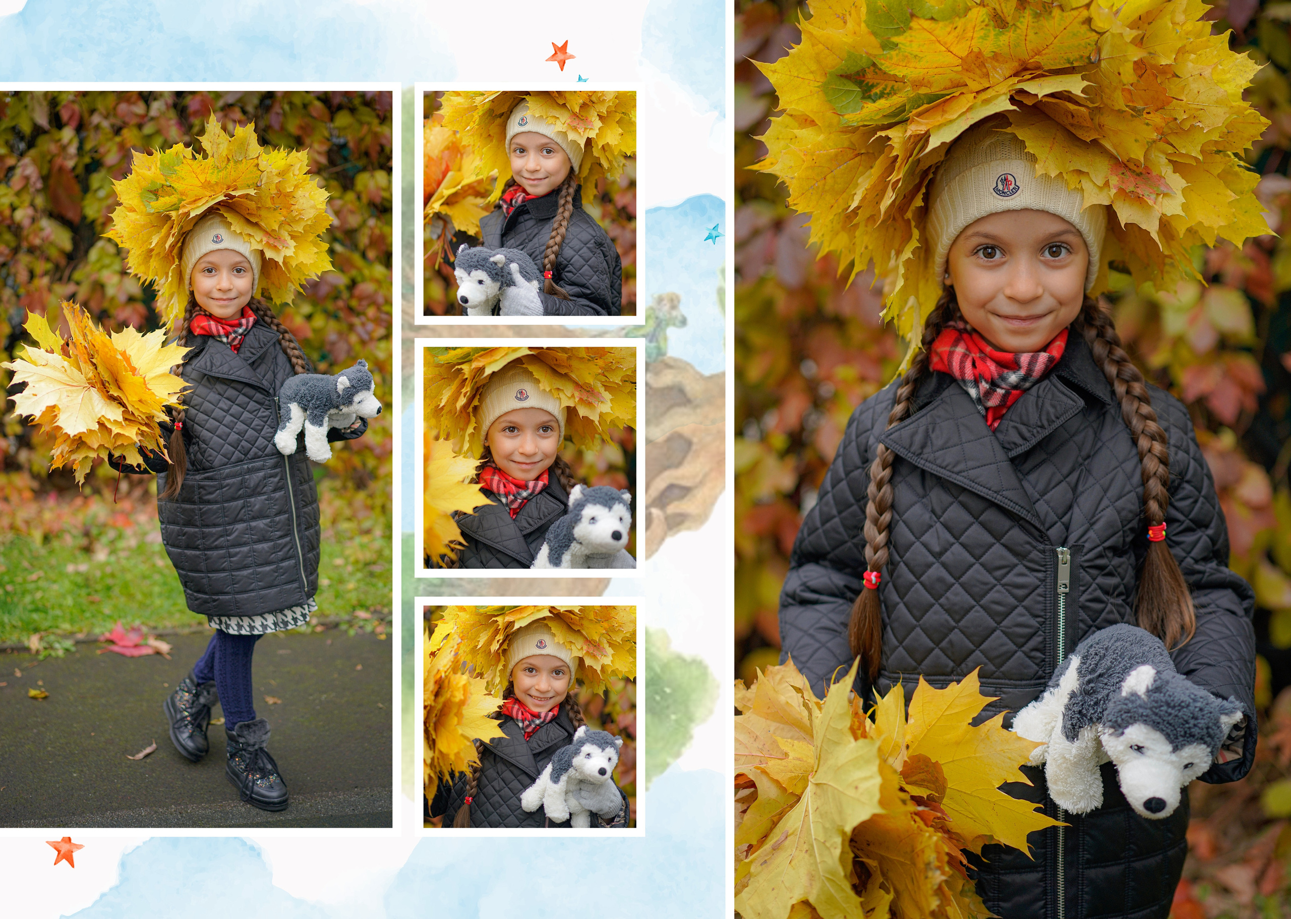 Персональные развороты и обложки «Маленький принц». Анна Белашова ВЫПУСКНЫЕ АЛЬБОМЫ, фото и видеосъёмка