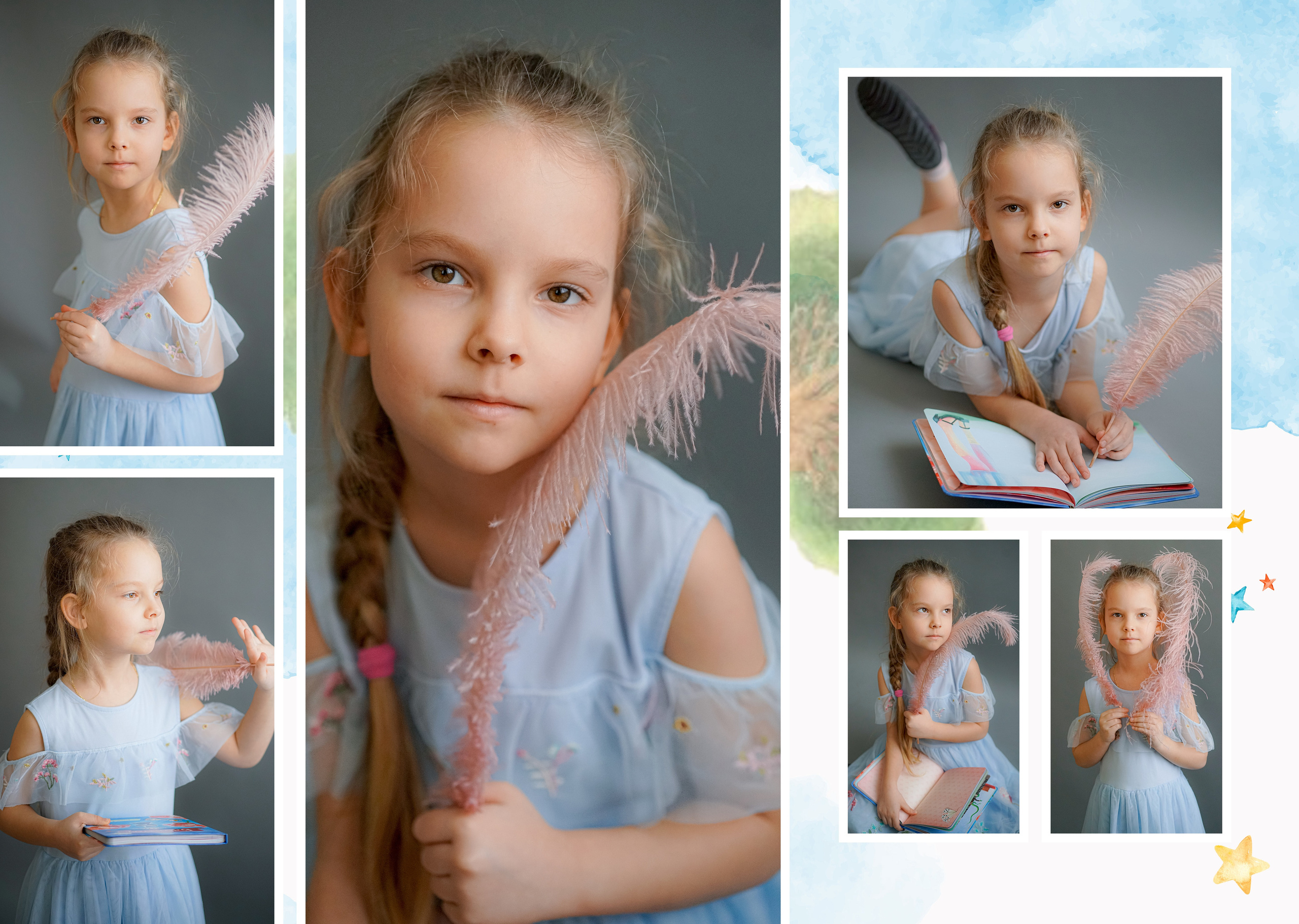 Персональные развороты и обложки «Маленький принц». Анна Белашова ВЫПУСКНЫЕ АЛЬБОМЫ, фото и видеосъёмка