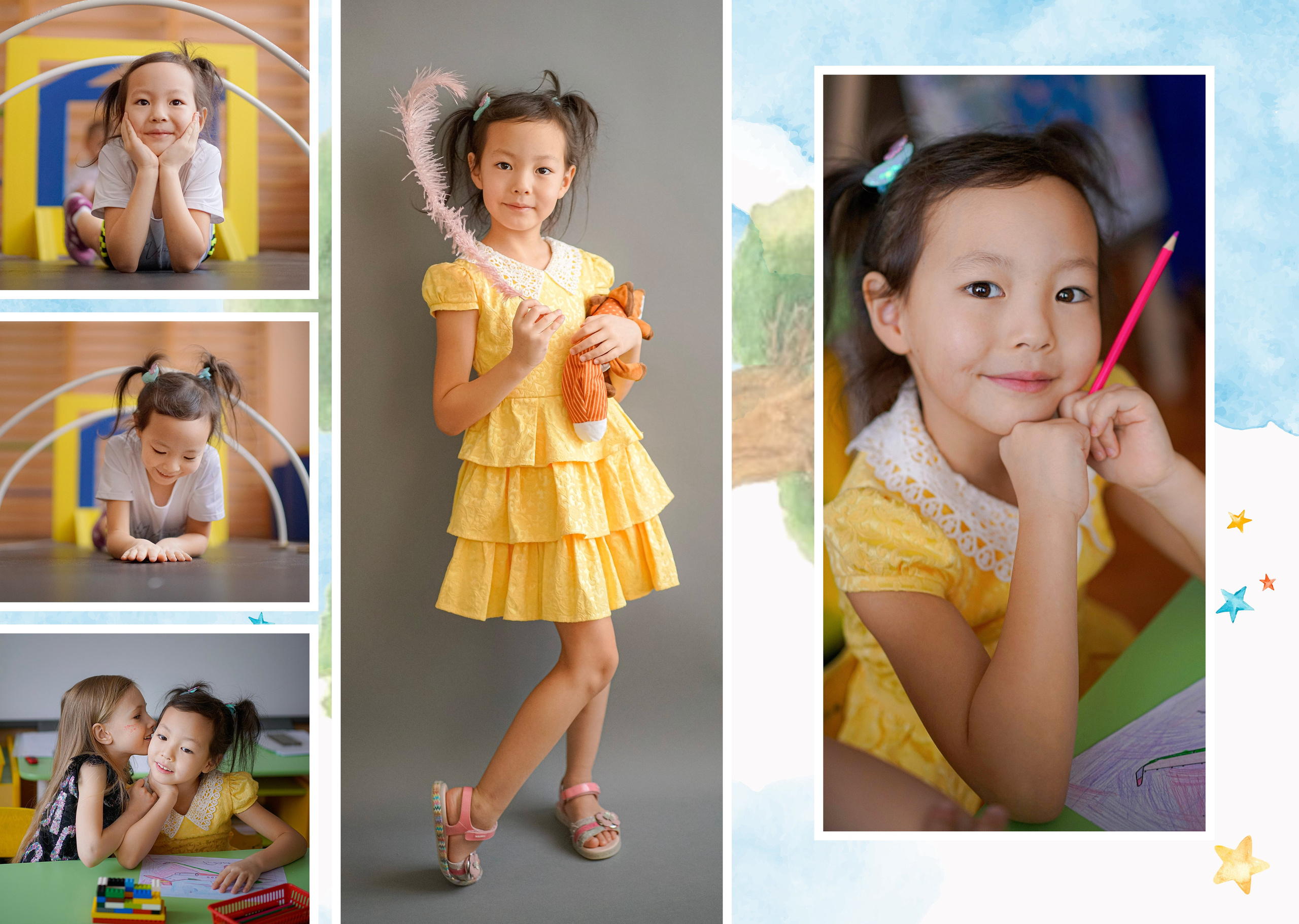 Персональные развороты и обложки «Маленький принц». Анна Белашова ВЫПУСКНЫЕ АЛЬБОМЫ, фото и видеосъёмка