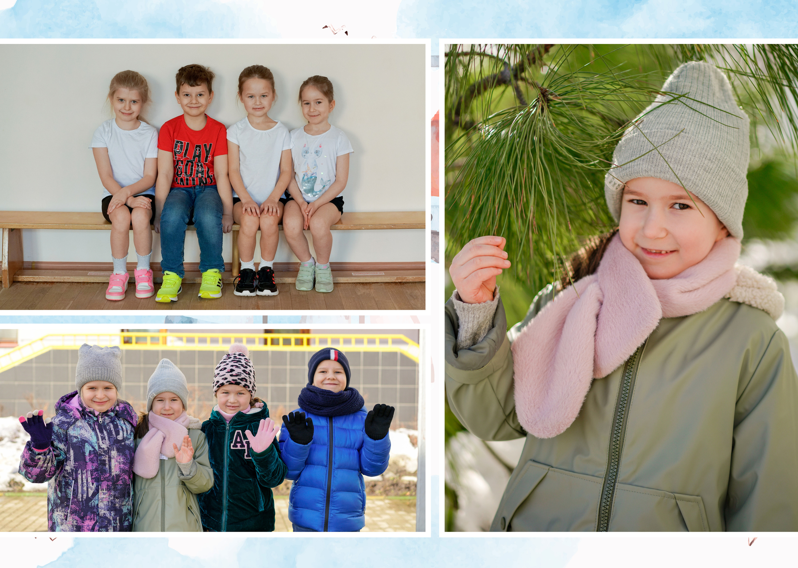 Персональные развороты и обложка дизайн «Кораблик». Анна Белашова ВЫПУСКНЫЕ АЛЬБОМЫ, фото и видеосъёмка