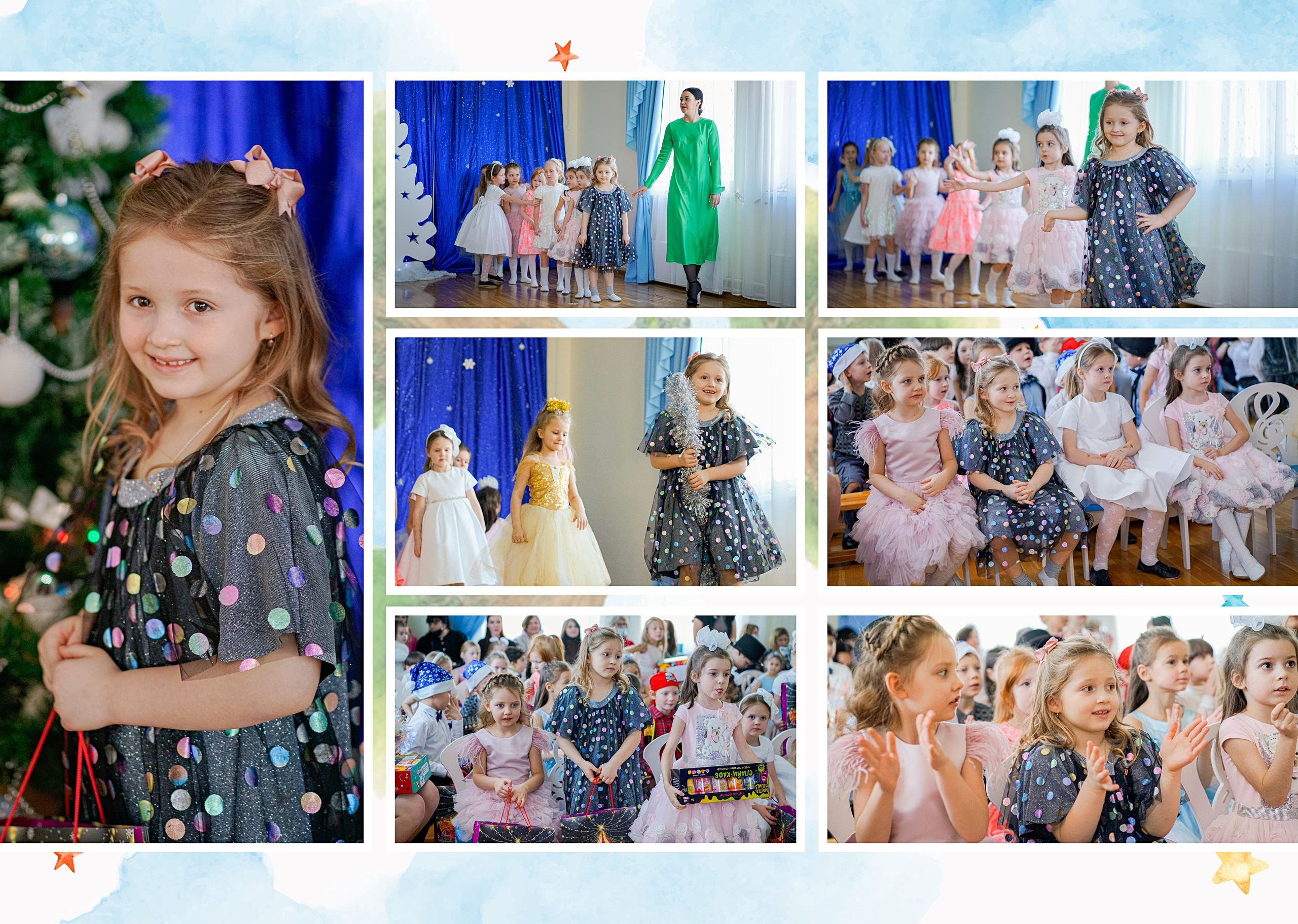 Индивидуальные развороты «Цветочная страна». Анна Белашова ВЫПУСКНЫЕ АЛЬБОМЫ, фото и видеосъёмка