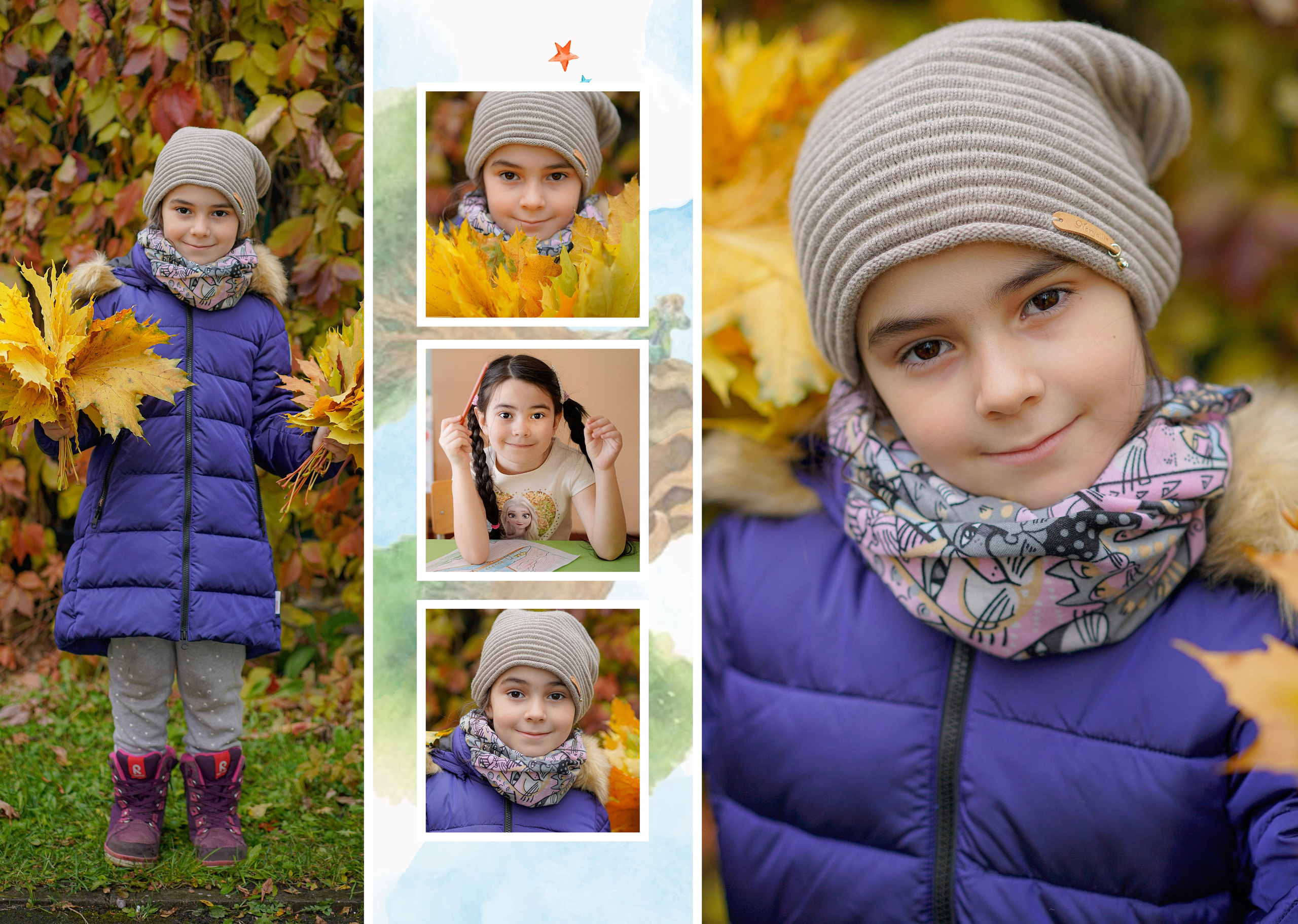 Персональные развороты и обложки «Маленький принц». Анна Белашова ВЫПУСКНЫЕ АЛЬБОМЫ, фото и видеосъёмка