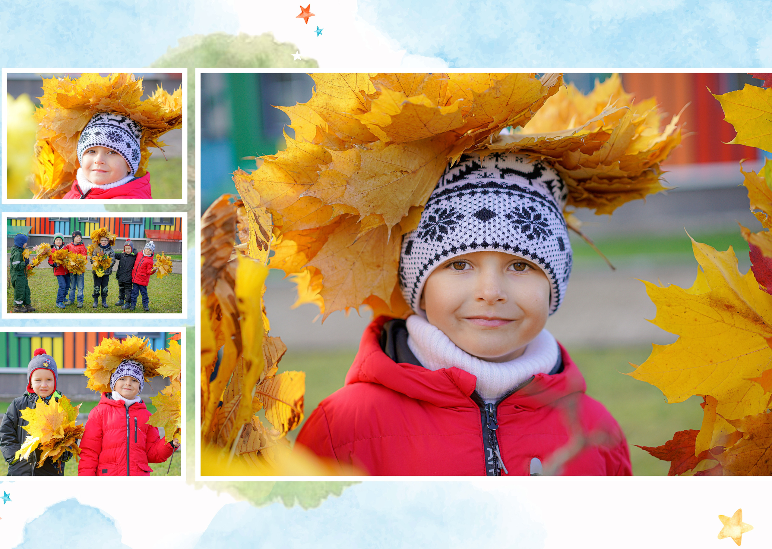 Индивидуальные развороты «Цветочная страна». Анна Белашова ВЫПУСКНЫЕ АЛЬБОМЫ, фото и видеосъёмка