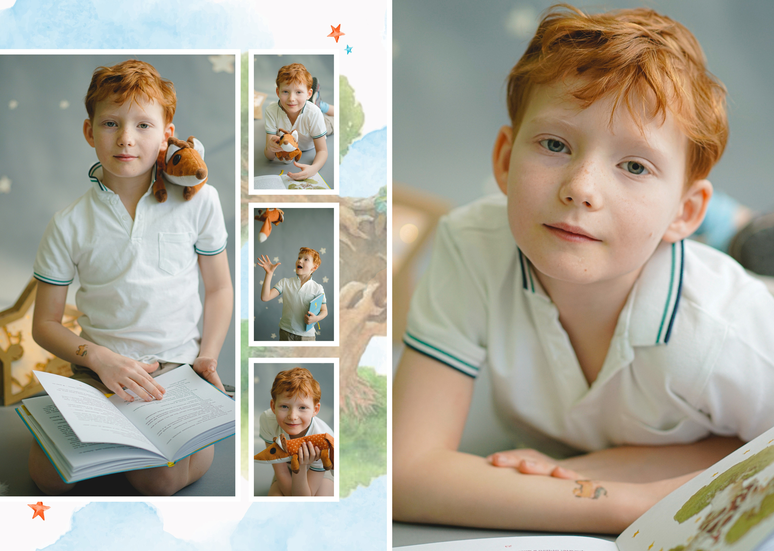 Индивидуальные развороты «Цветочная страна». Анна Белашова ВЫПУСКНЫЕ АЛЬБОМЫ, фото и видеосъёмка