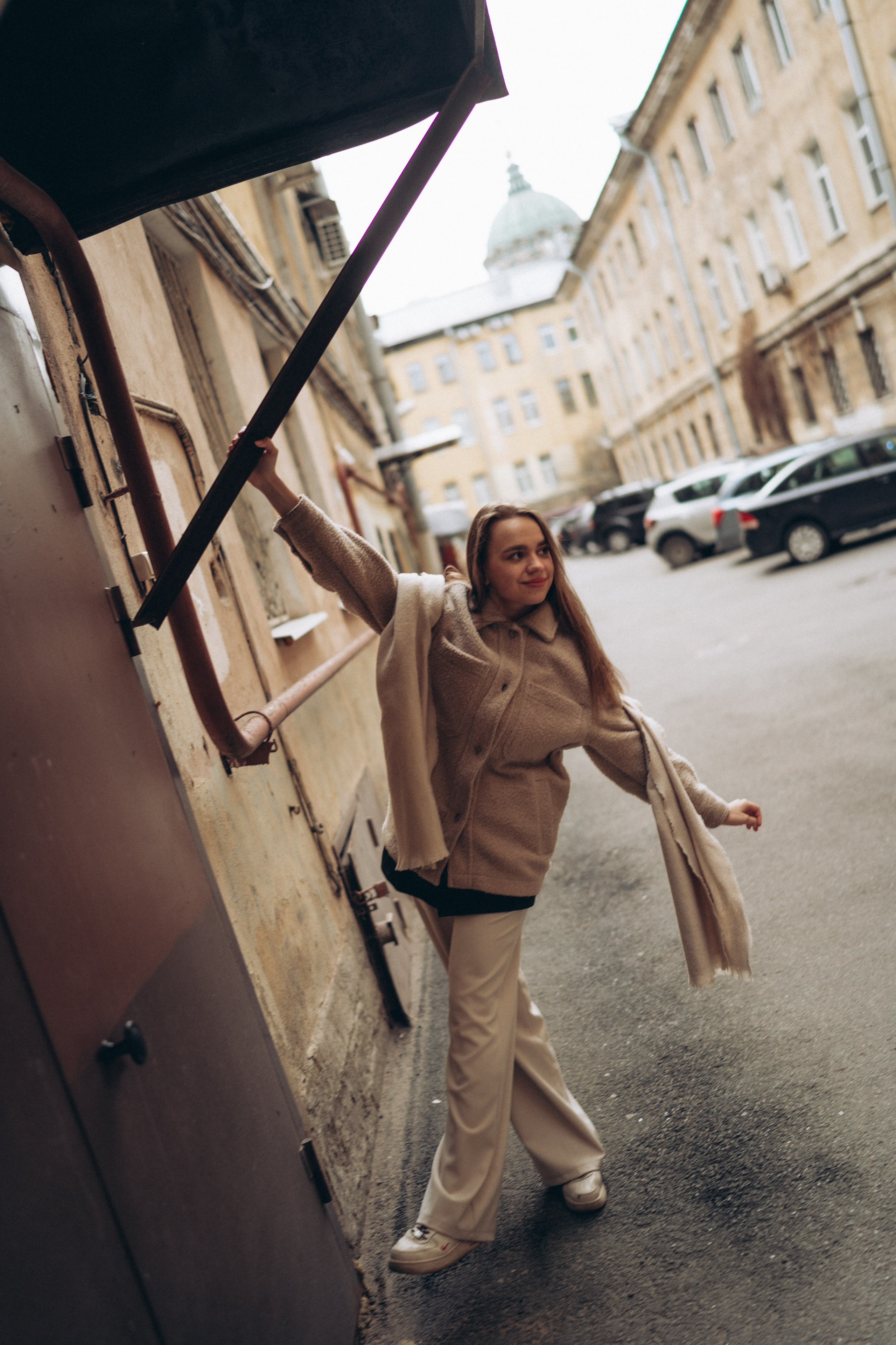 Анна / Прогулка по городу. Фотограф в Санкт-Петербурге — Лучина Екатерина