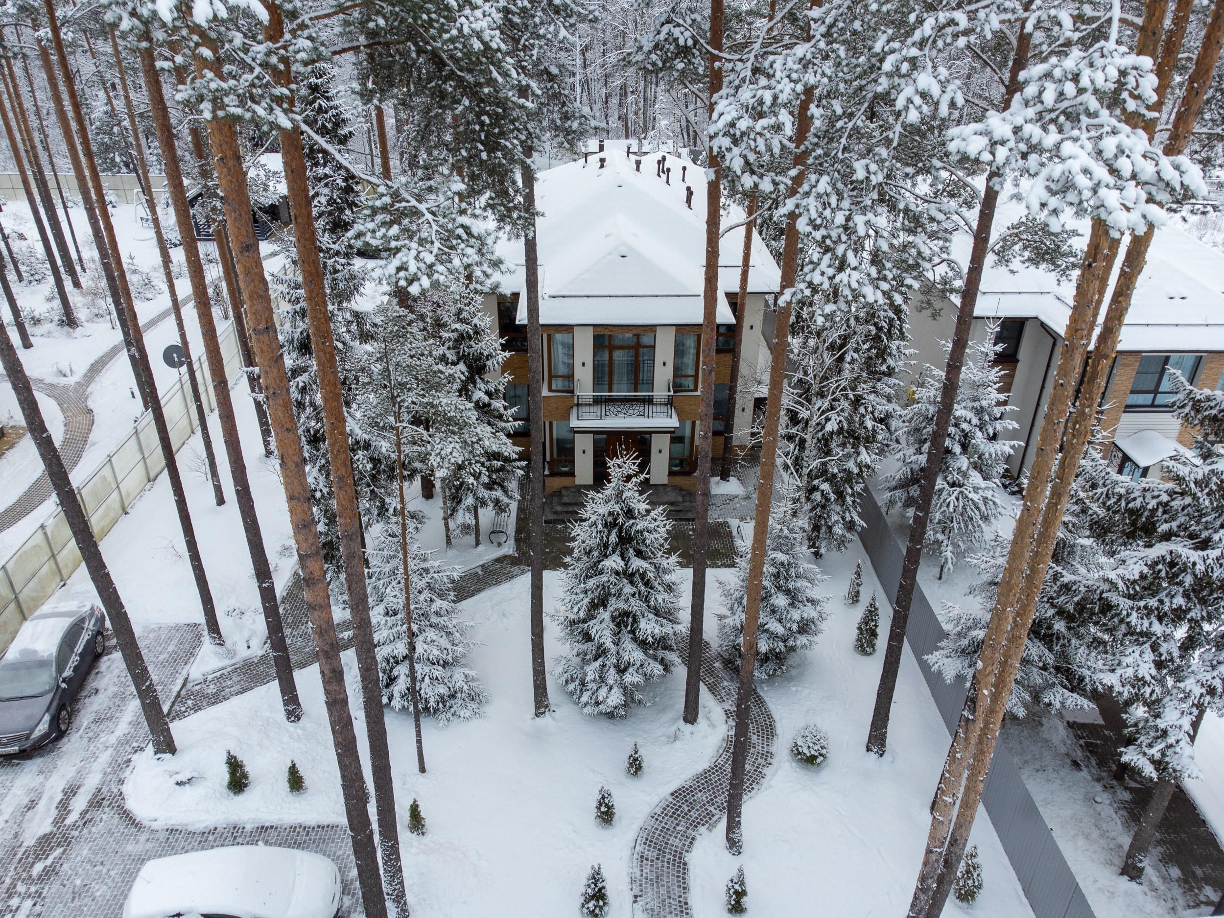 Съемка загородной недвижимости в Санкт-Петербурге. Сидоров Артем