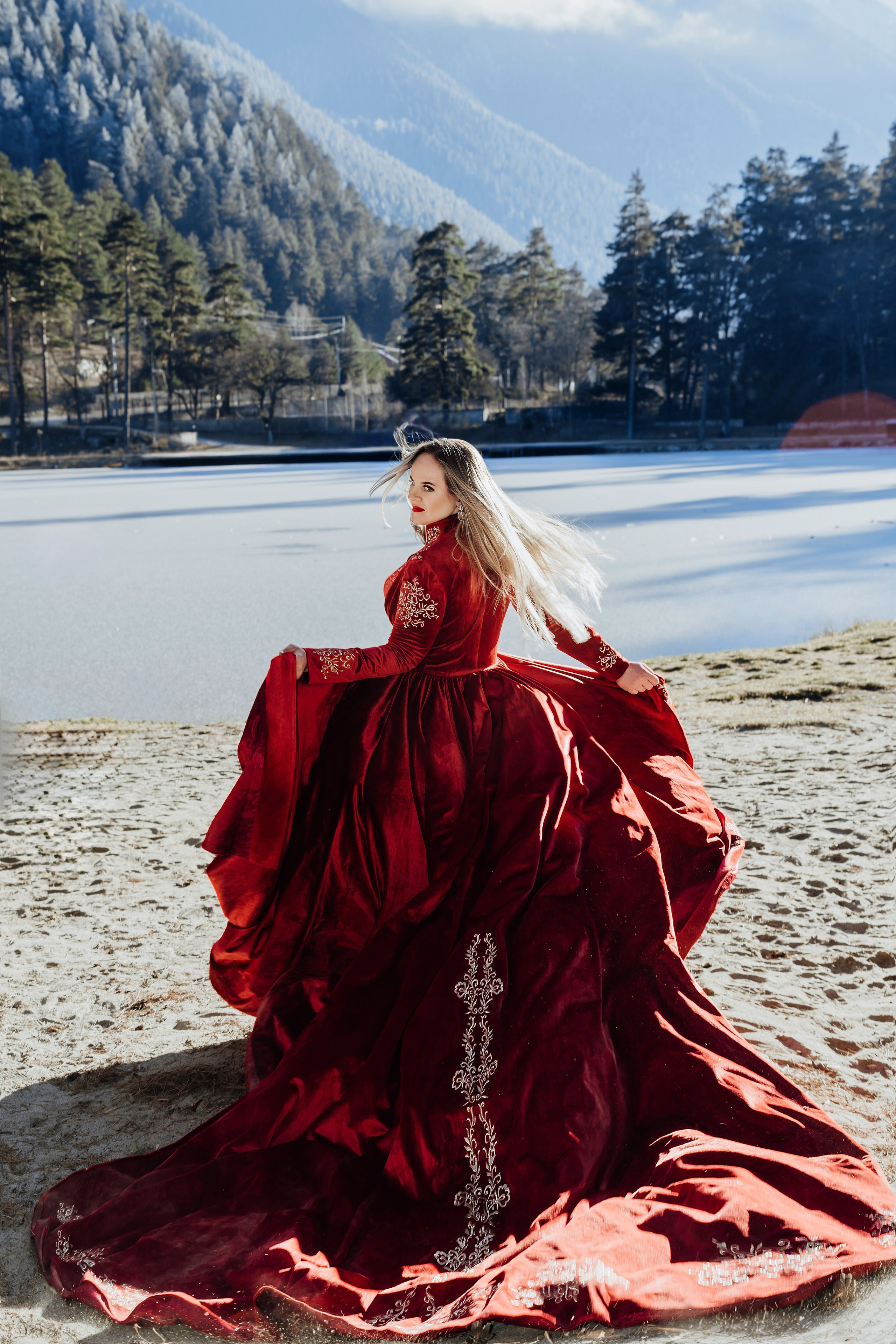 Съёмки в горах. Фотограф Диана Семенова