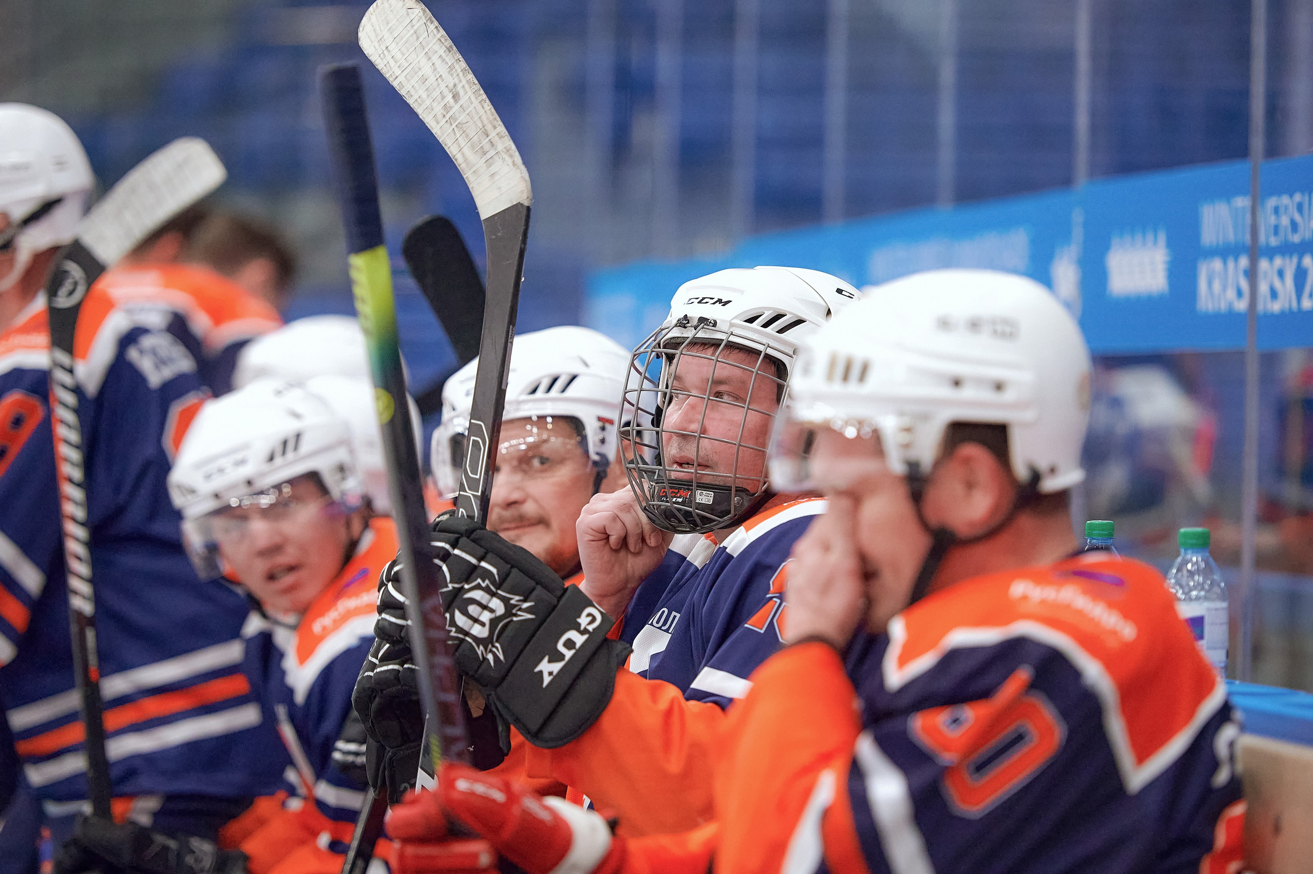 Портфолио репортажной фотосъёмки: Кристалл арена — Хоккей — РусГидро. Фотограф Яковлев Роман — Красноярск