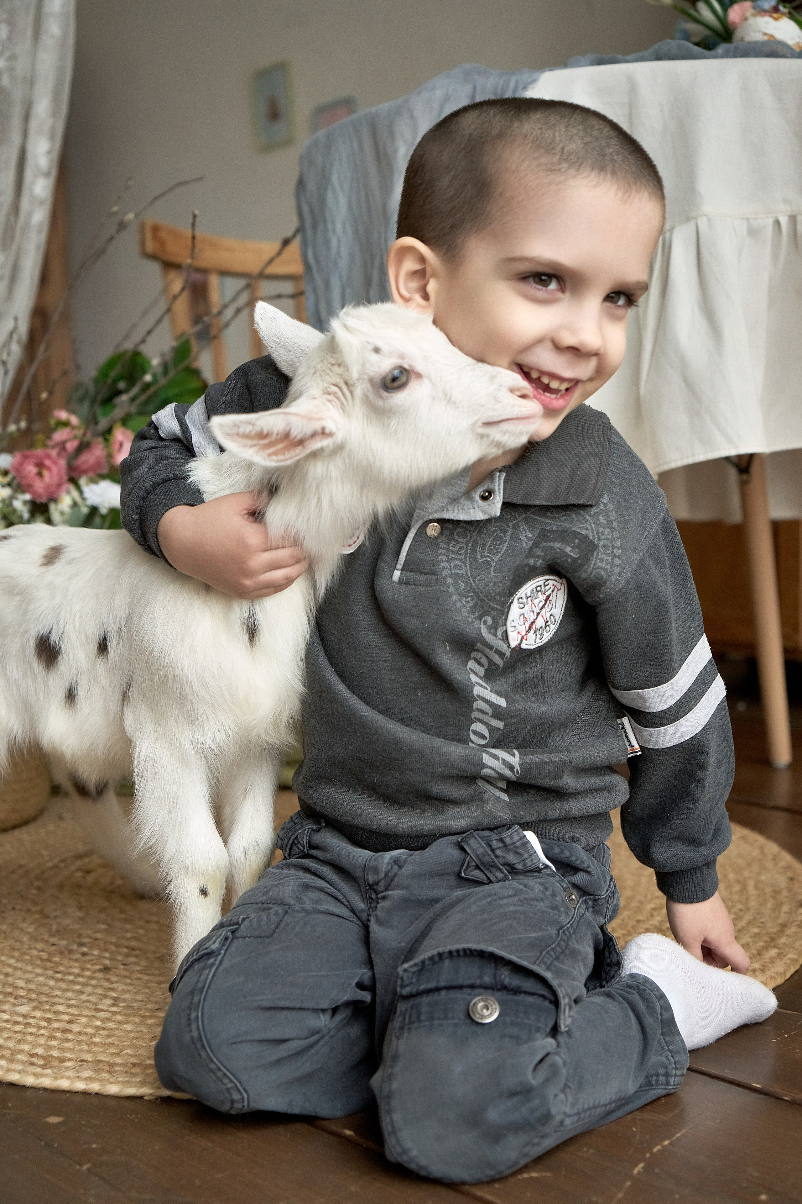 Пасхальная фотосессия с животными в Краснодаре