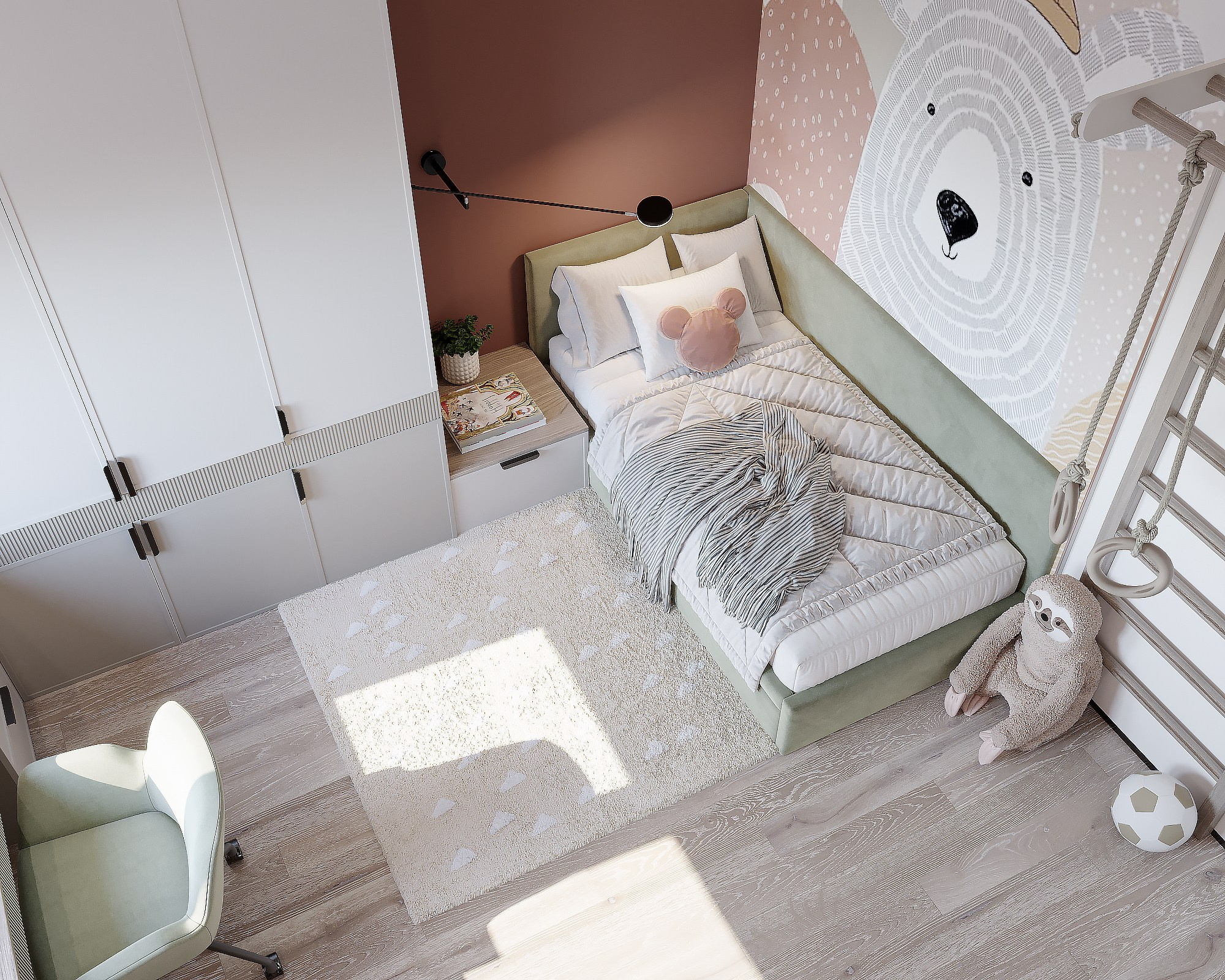 Дизайн-проект 3к квартиры в Дубне. Дизайнер интерьера в Дубне, Москве, Дмитрове