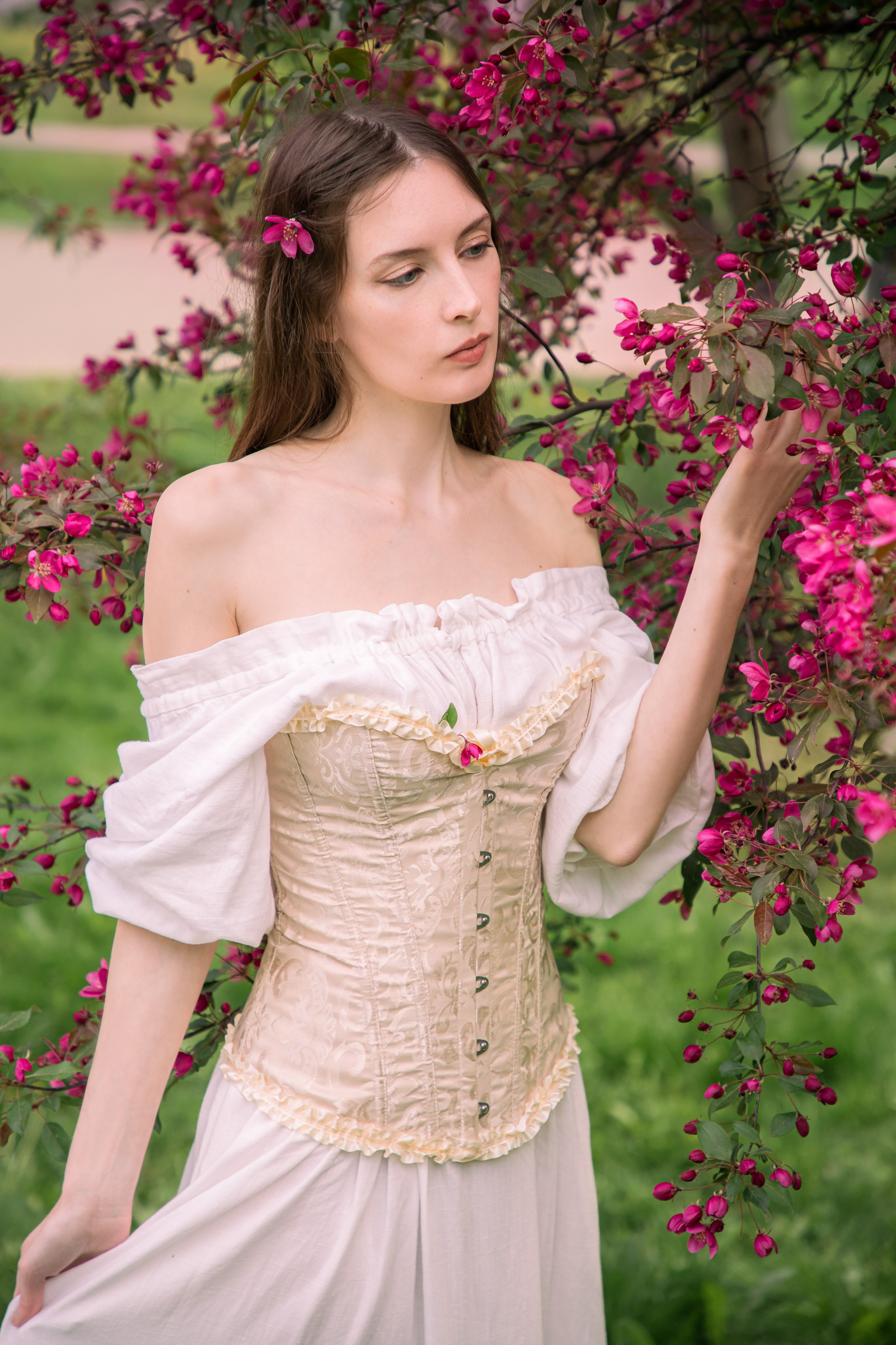 Пикник в розовых яблонях. Юлия Башкатова, сказочный фотограф, Москва