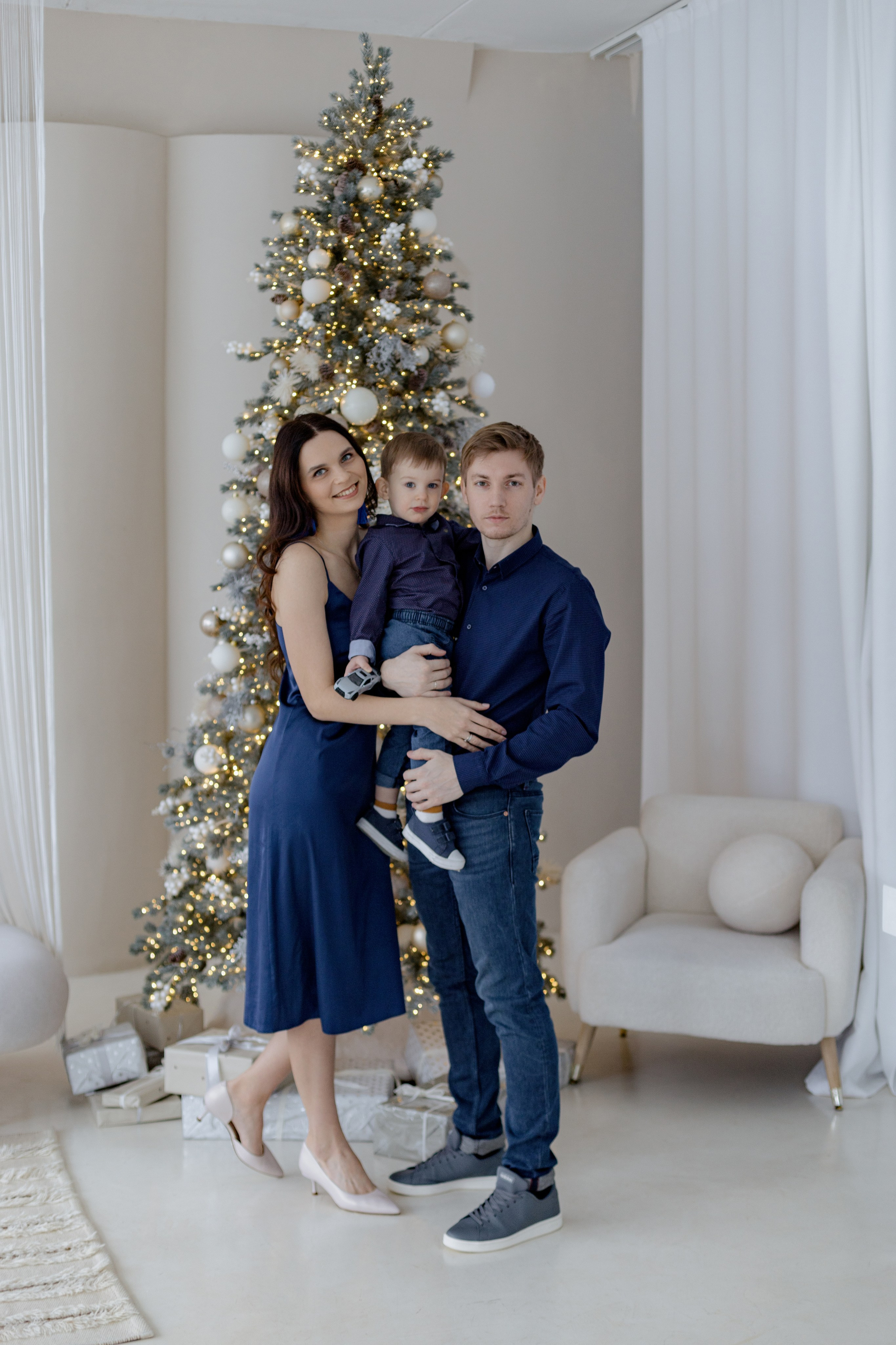 Новогодняя семейная съемка