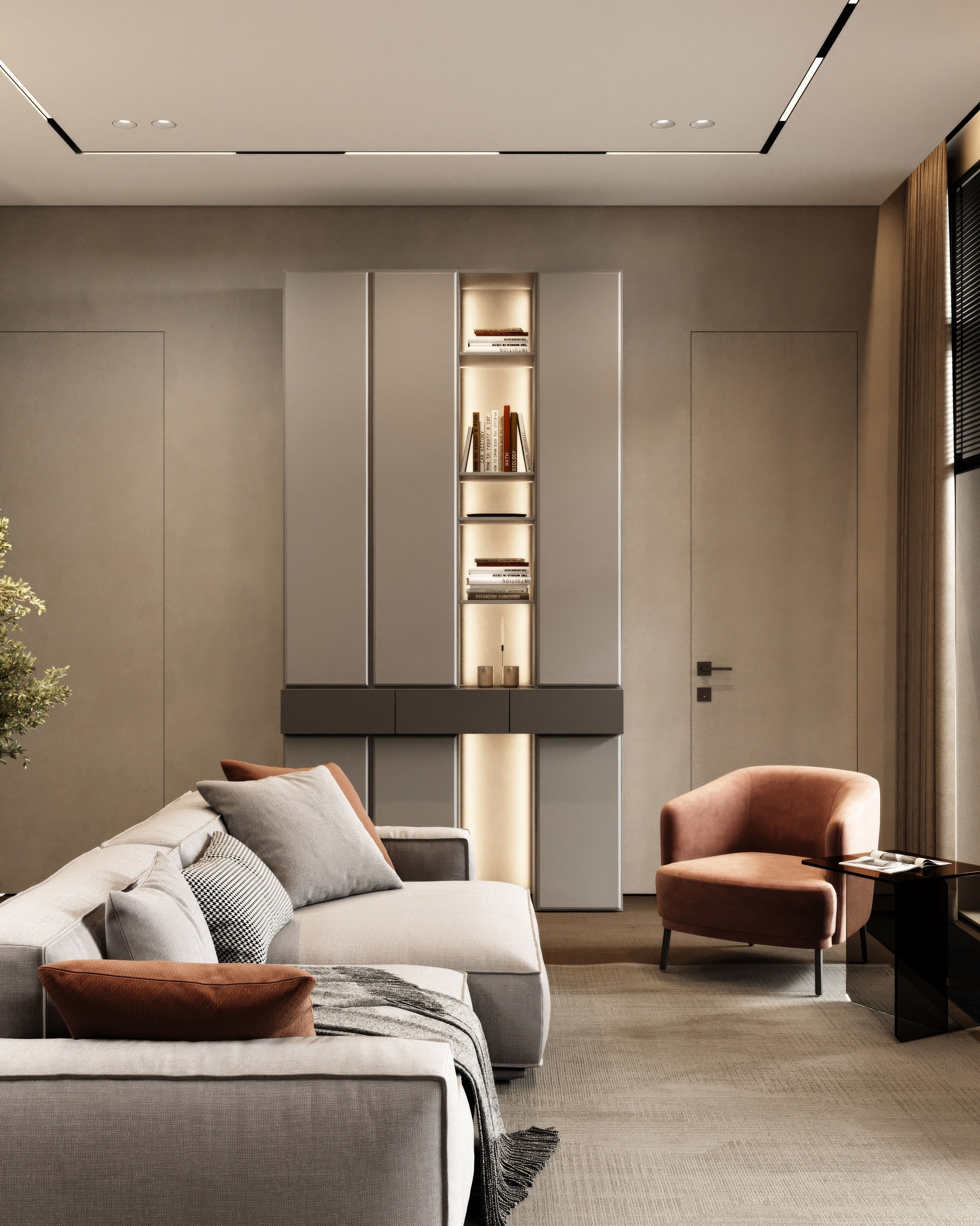 ЖК Ever 120 кв. м. Kod Interiors | Дизайнер интерьеров Кораблина Кристина